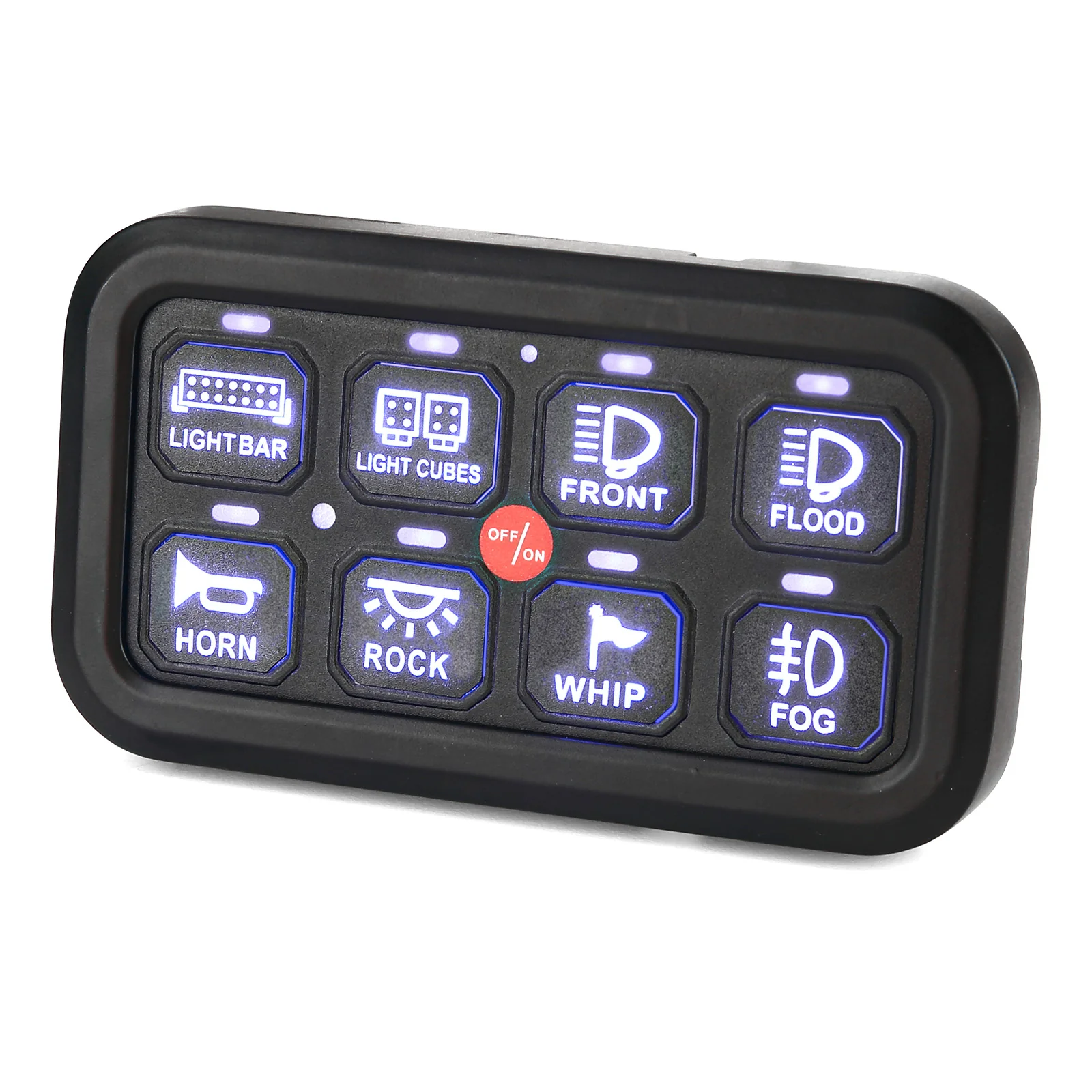 12-24V 8 Gang Switch Panel for Cars, UTVs, Trucks, Wrangler & RZR X3 - Image 9