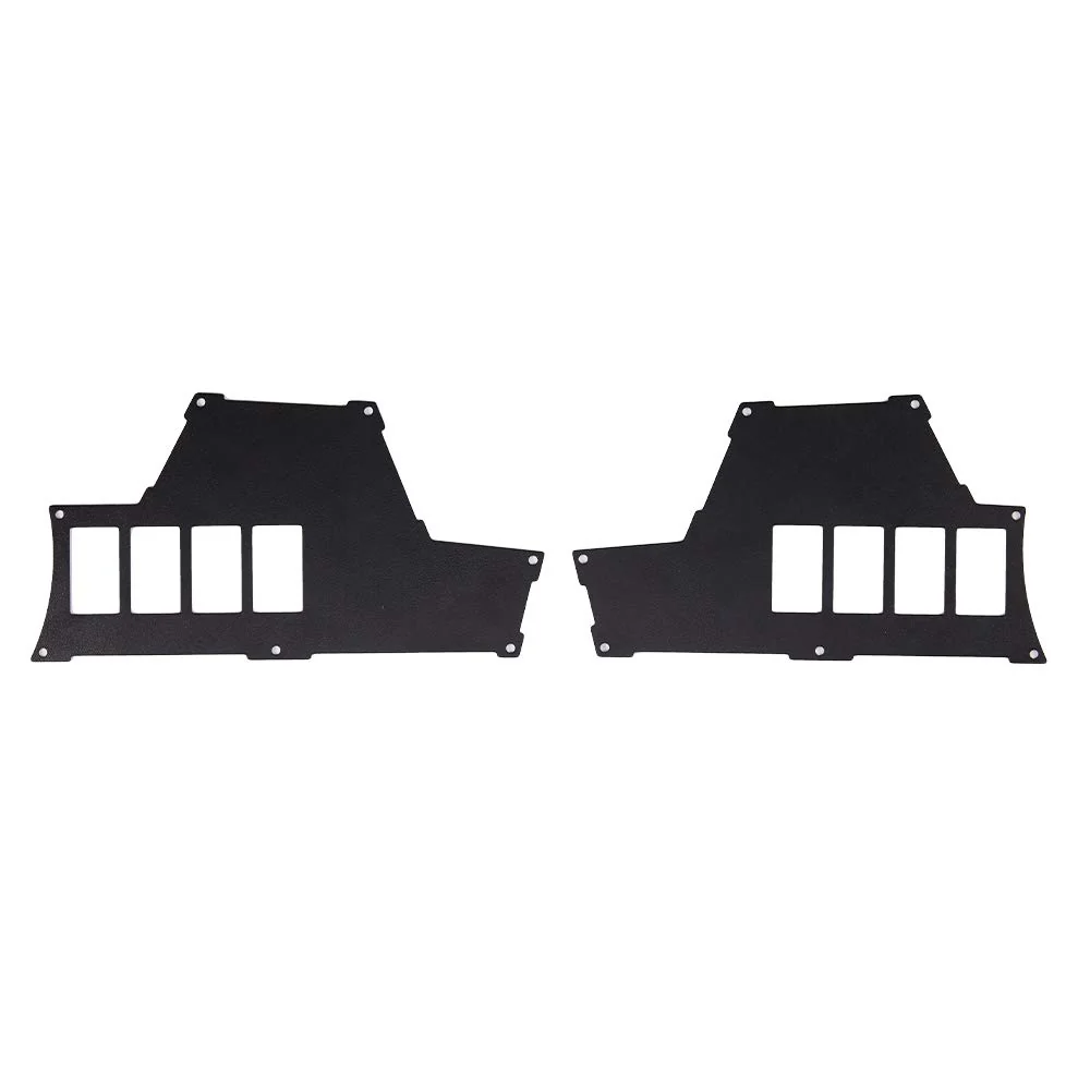 2 Set 8 Switch Aluminum Dash Panel for Polaris RZR XP 1000 - Image 6