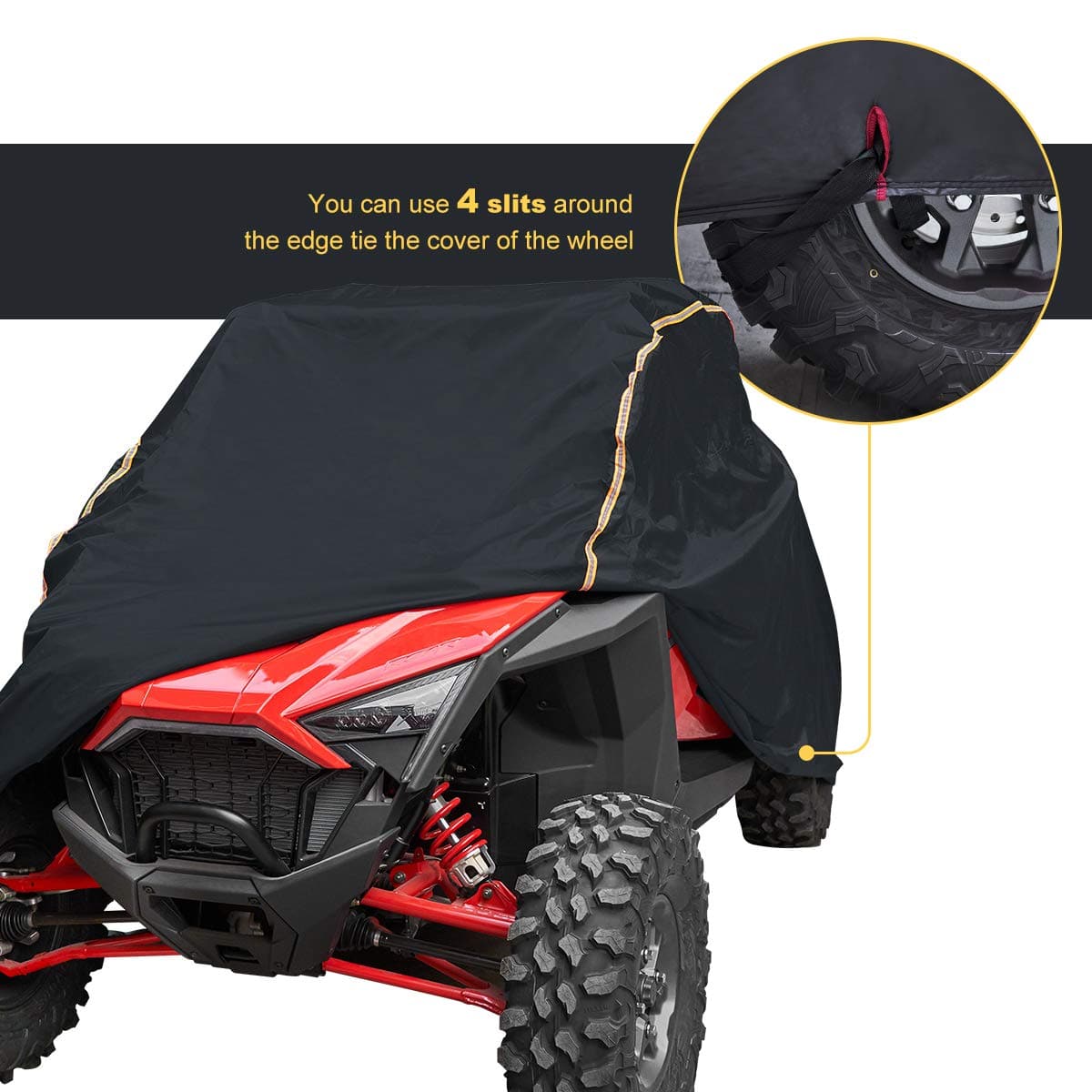 UTV Cover Heavy Waterproof for Polaris RZR PRO XP/Can-Am Maverick X3 - Image 5