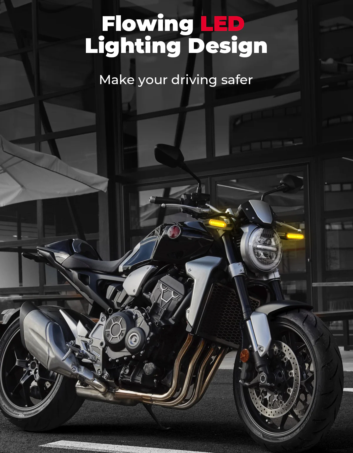 4782LM Motorcycle Turn Signals Light, 2PCS - Image 3