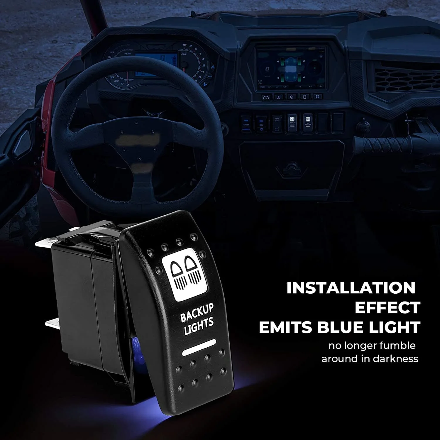 5Pin UTV ATV Rocker Switch - Image 7