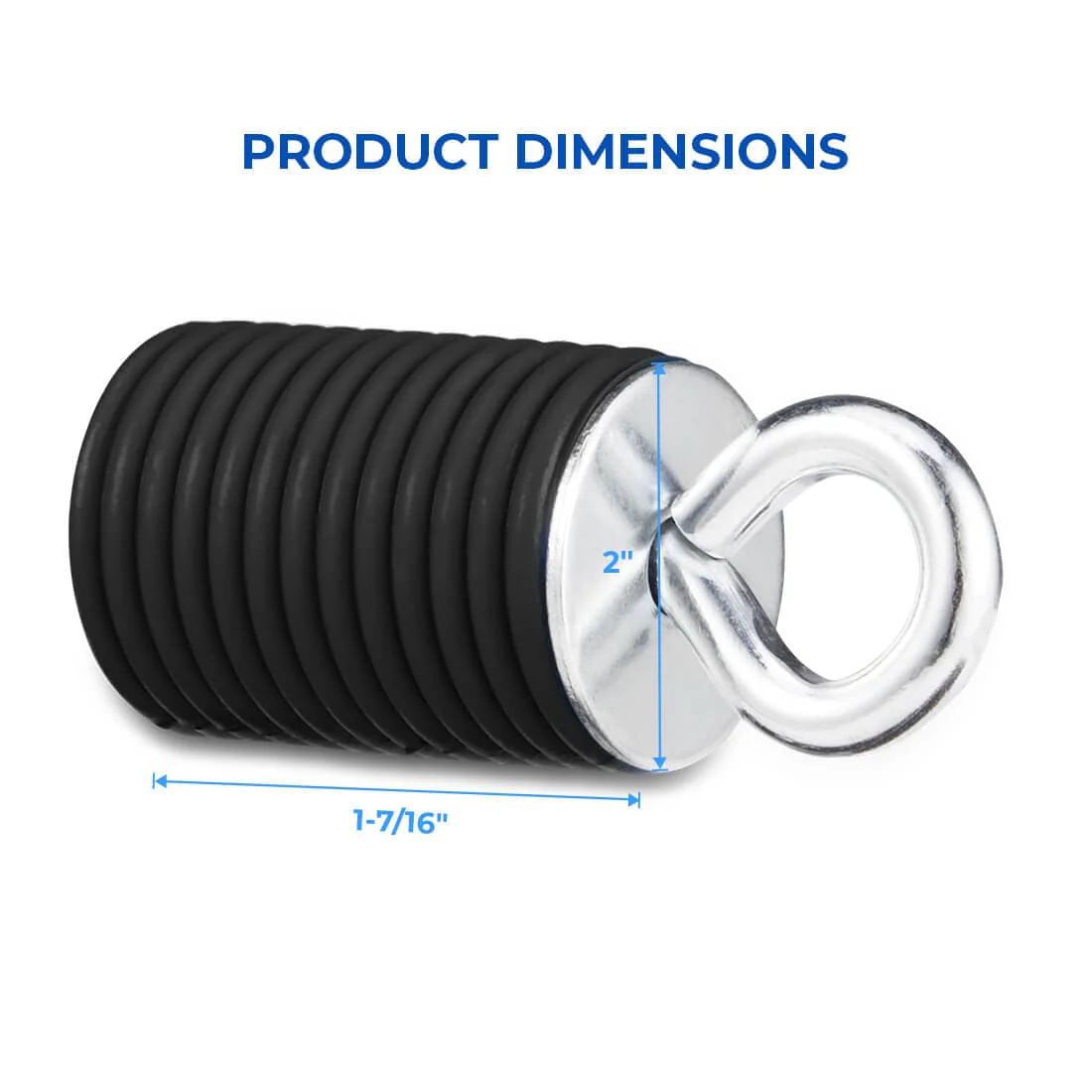 Adjustable Break Away Side Mirrors & 2" Tie Down Anchors Fit Polaris Ranger - Image 10