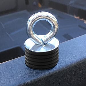 Adjustable Break Away Side Mirrors & 2" Tie Down Anchors Fit Polaris Ranger - Image 12