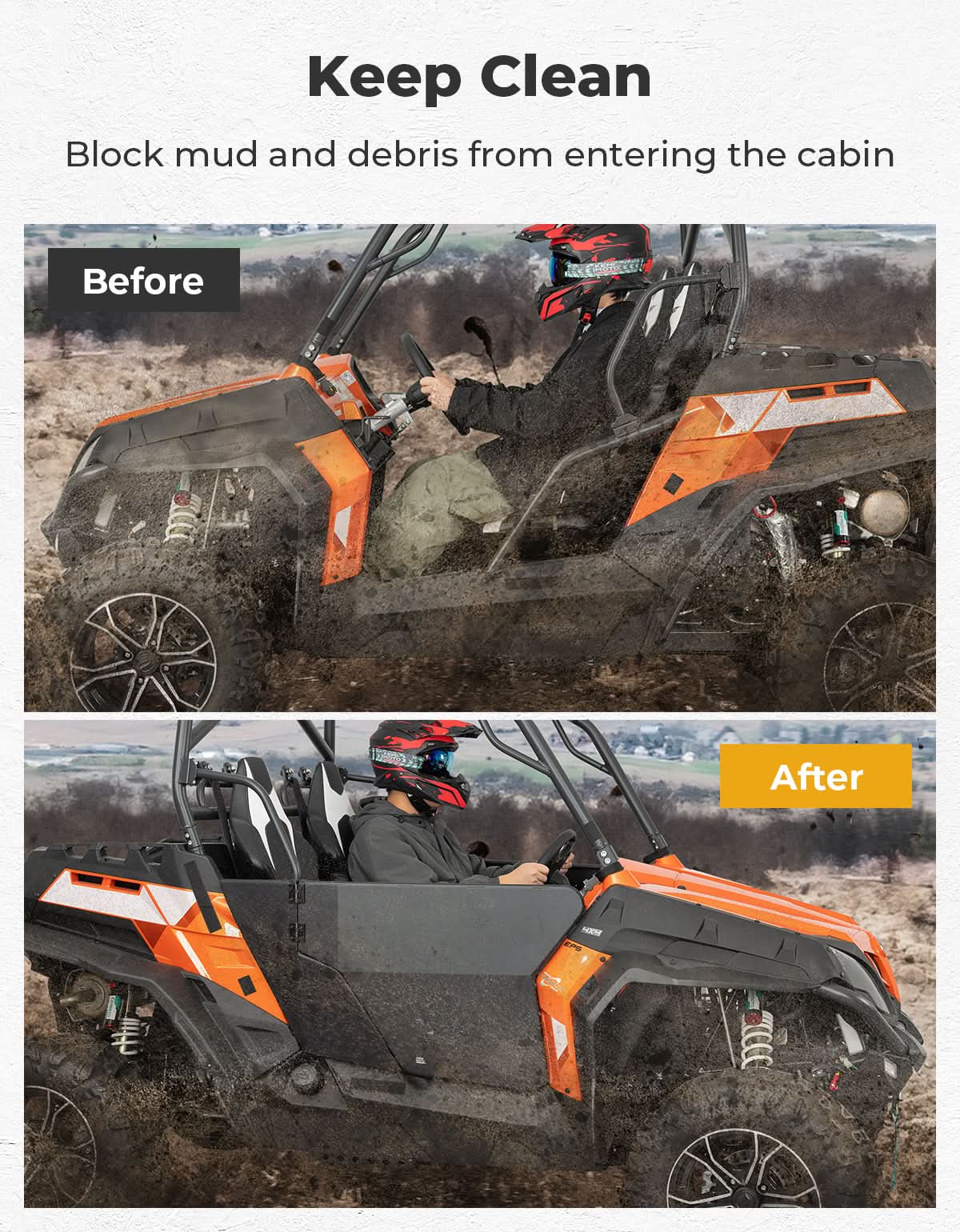 Heavy-duty Aluminum Doors for CFMOTO ZFORCE 500 | 800 | 1000 - Image 3