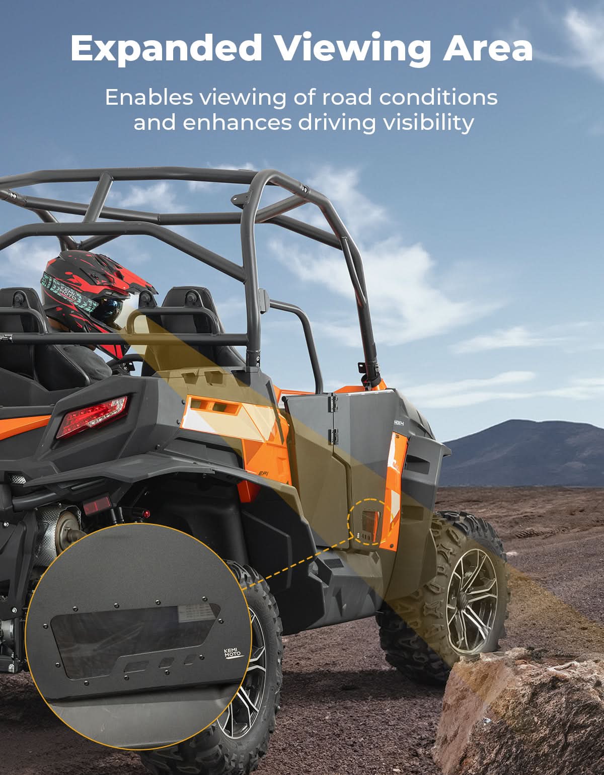 Heavy-duty Aluminum Doors for CFMOTO ZFORCE 500 | 800 | 1000 - Image 6