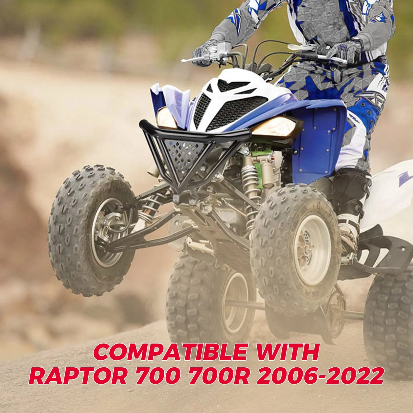 Front Bumper Guard for Yamaha Raptor 700/ 700R - Image 5