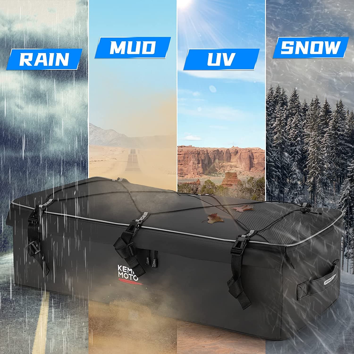 Universal ATV Gear Bag for Front/Rear Rack - Image 8