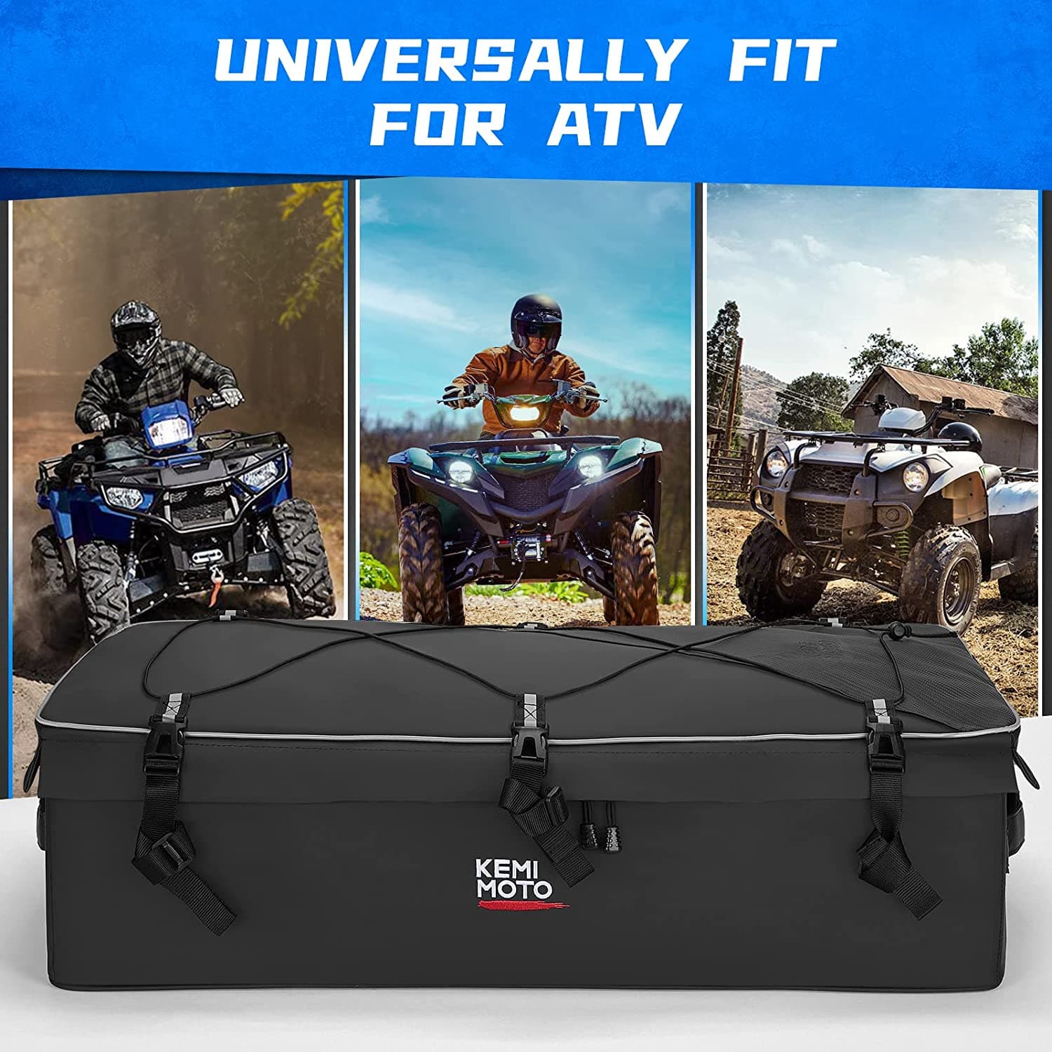 Universal ATV Gear Bag for Front/Rear Rack - Image 9