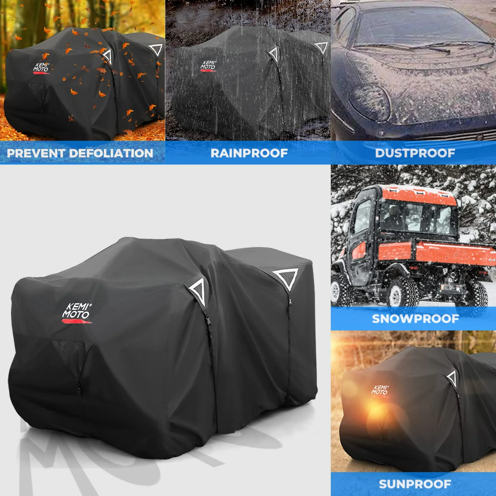 Heavy Duty ATV Cover 4 Wheeler For Sportsman Outlander Renegade - Image 5