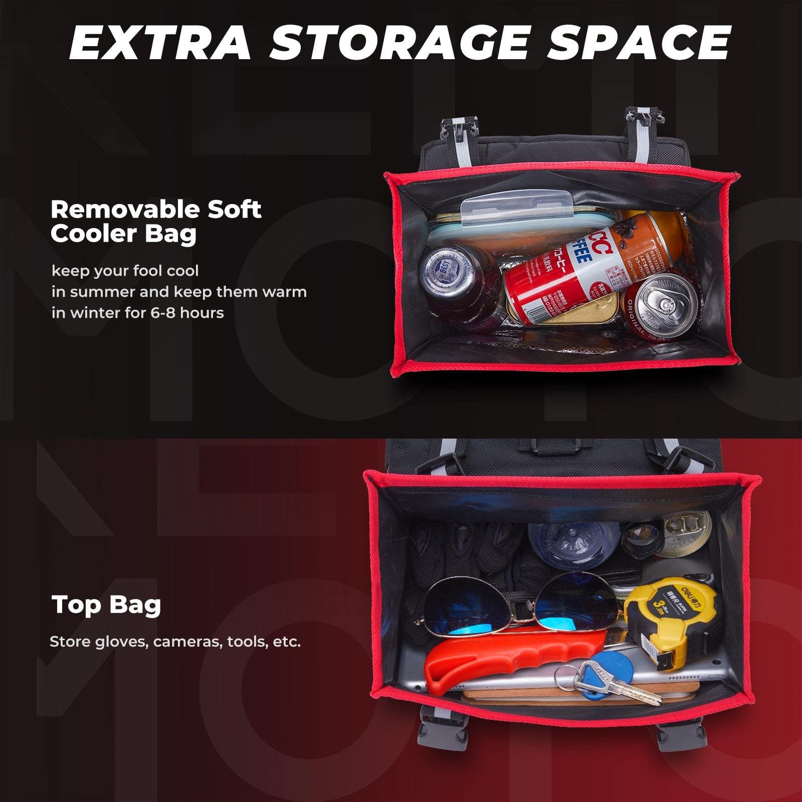 ATV Fabric Fender Bag for Sportsman Scrambler FourTrax Grizzly - Image 6