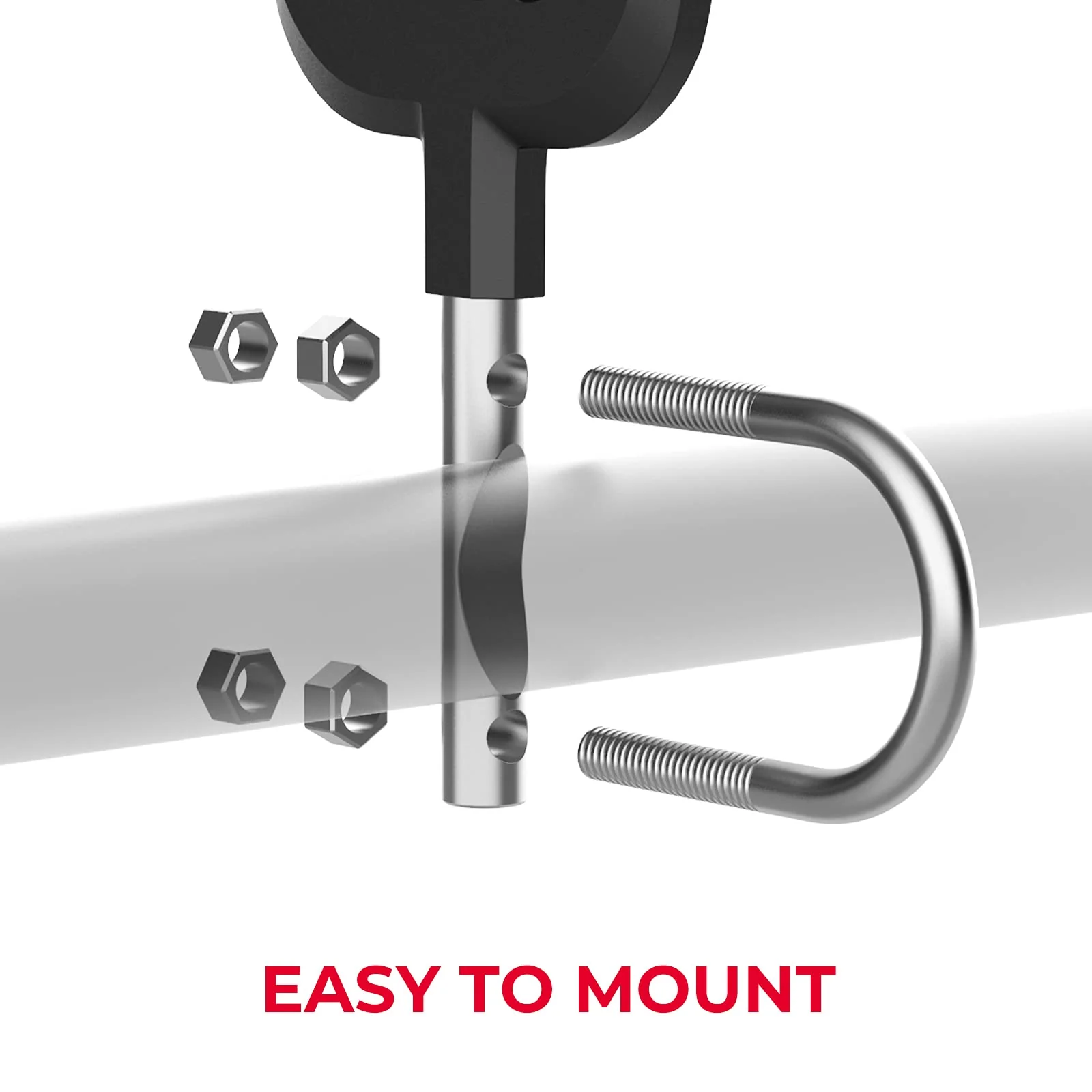 ATV Gun Mount and Bow Tools Rack with Rubber Straps - Image 6