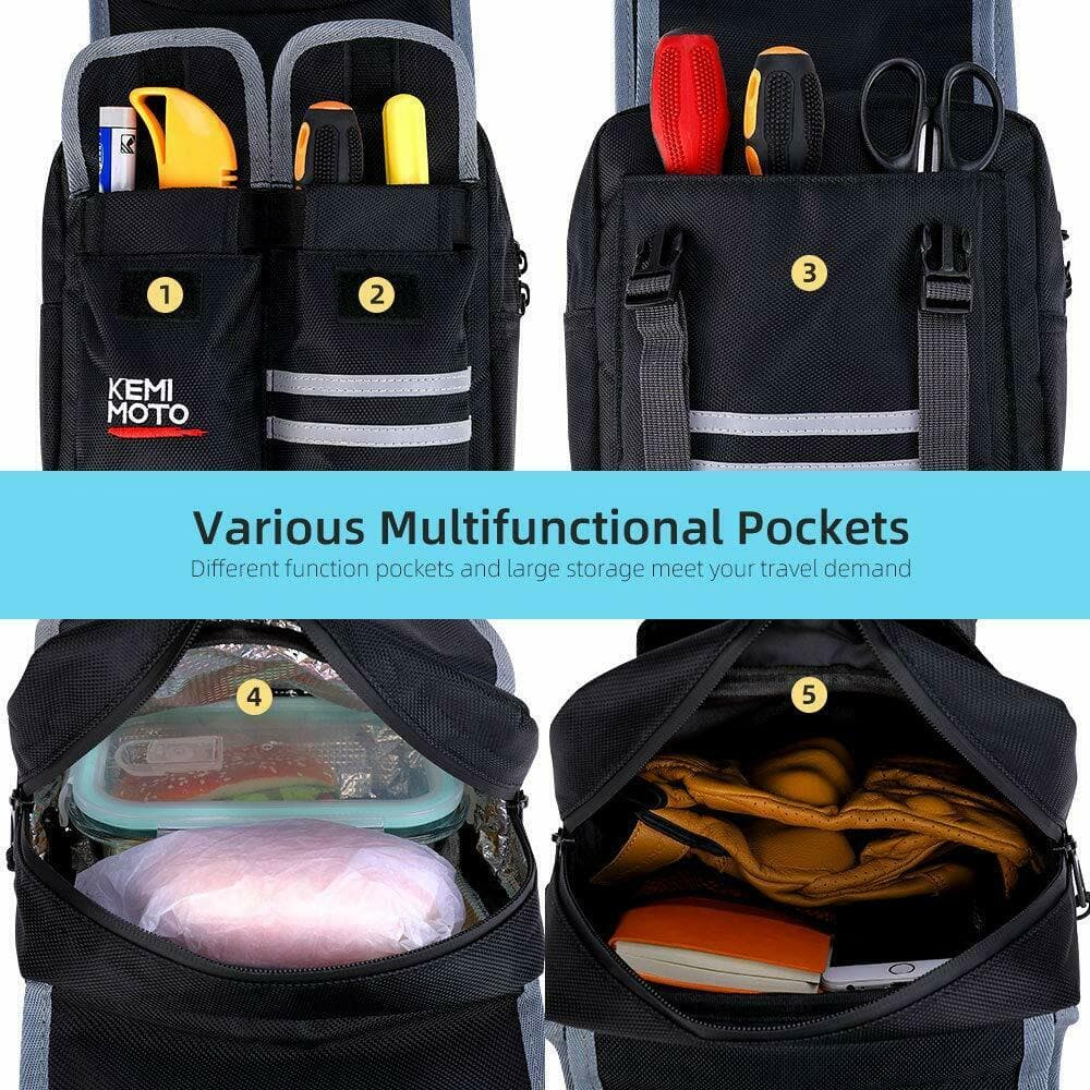 ATV Motorcycles Fuel Tank Bag Saddlebag - Image 3