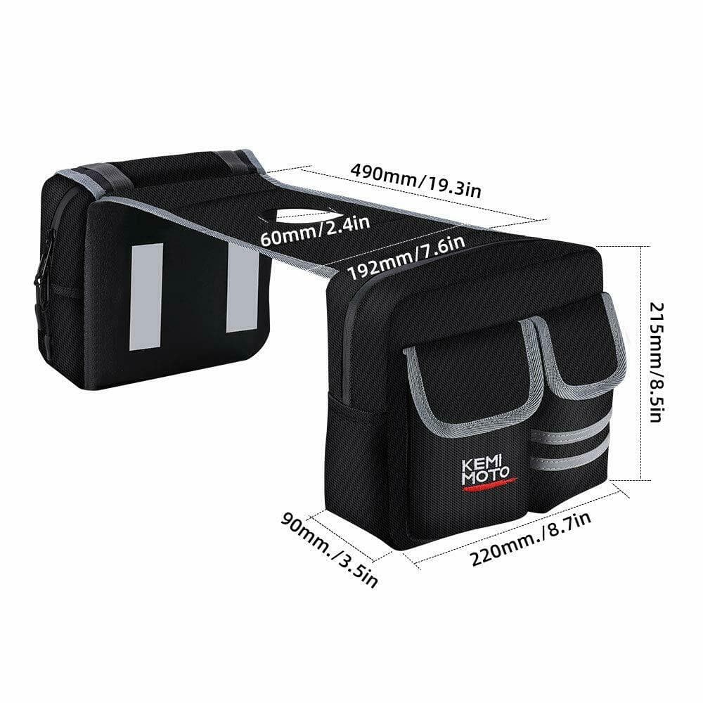 ATV Motorcycles Fuel Tank Bag Saddlebag - Image 7