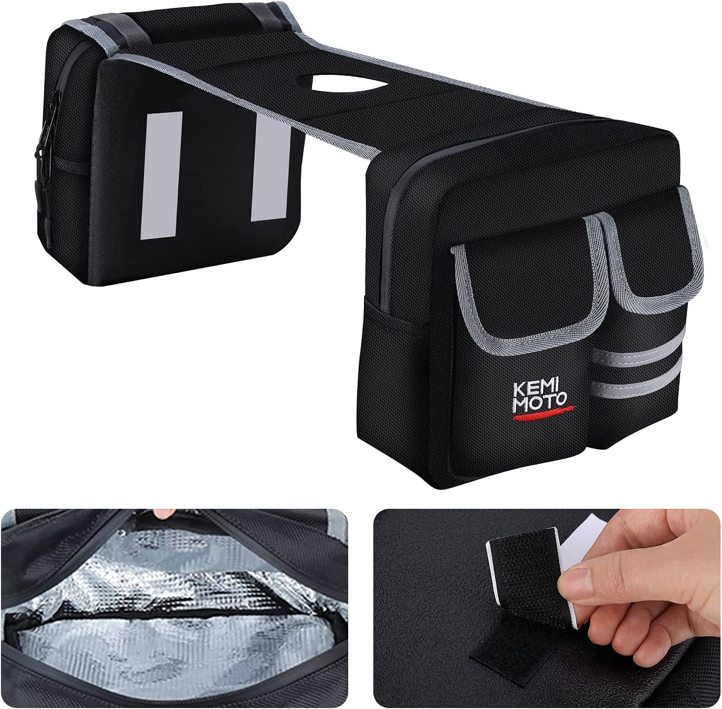 ATV Motorcycles Fuel Tank Bag Saddlebag - Image 9