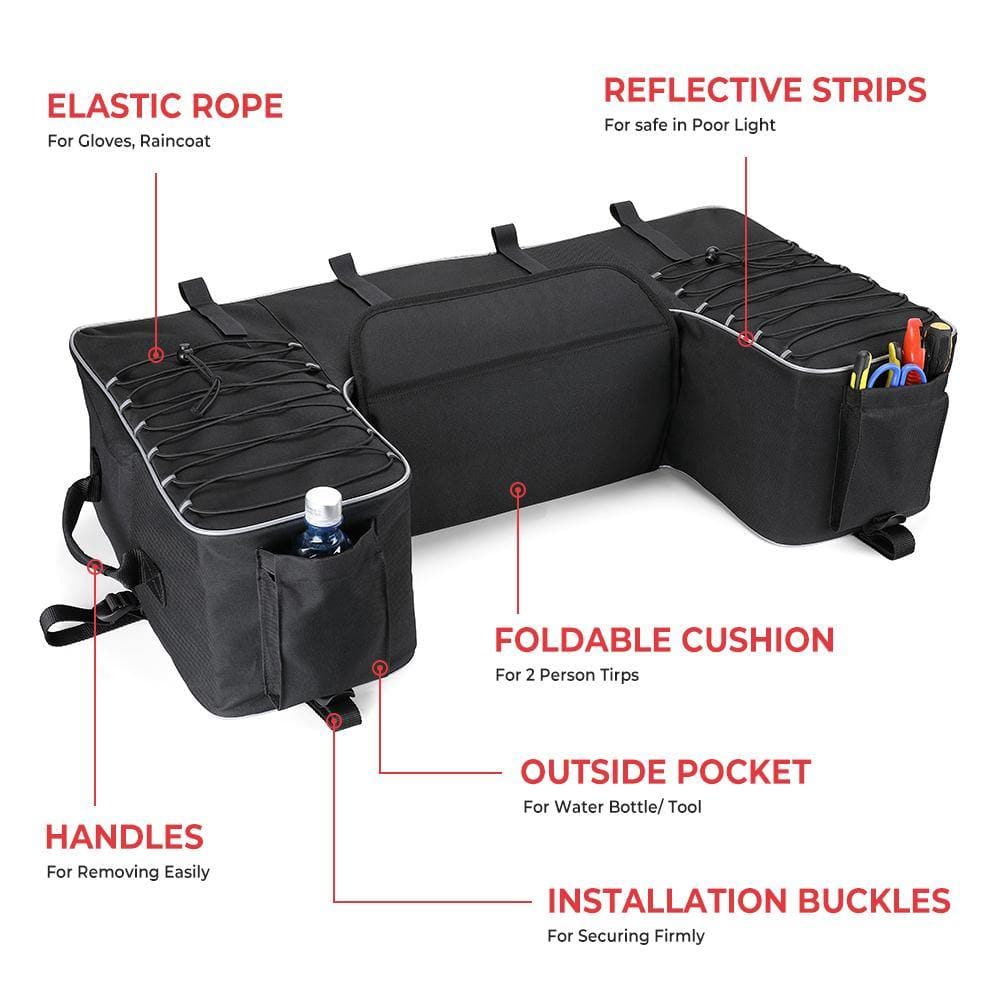 ATV Rear Cargo Rack Bag - Image 5