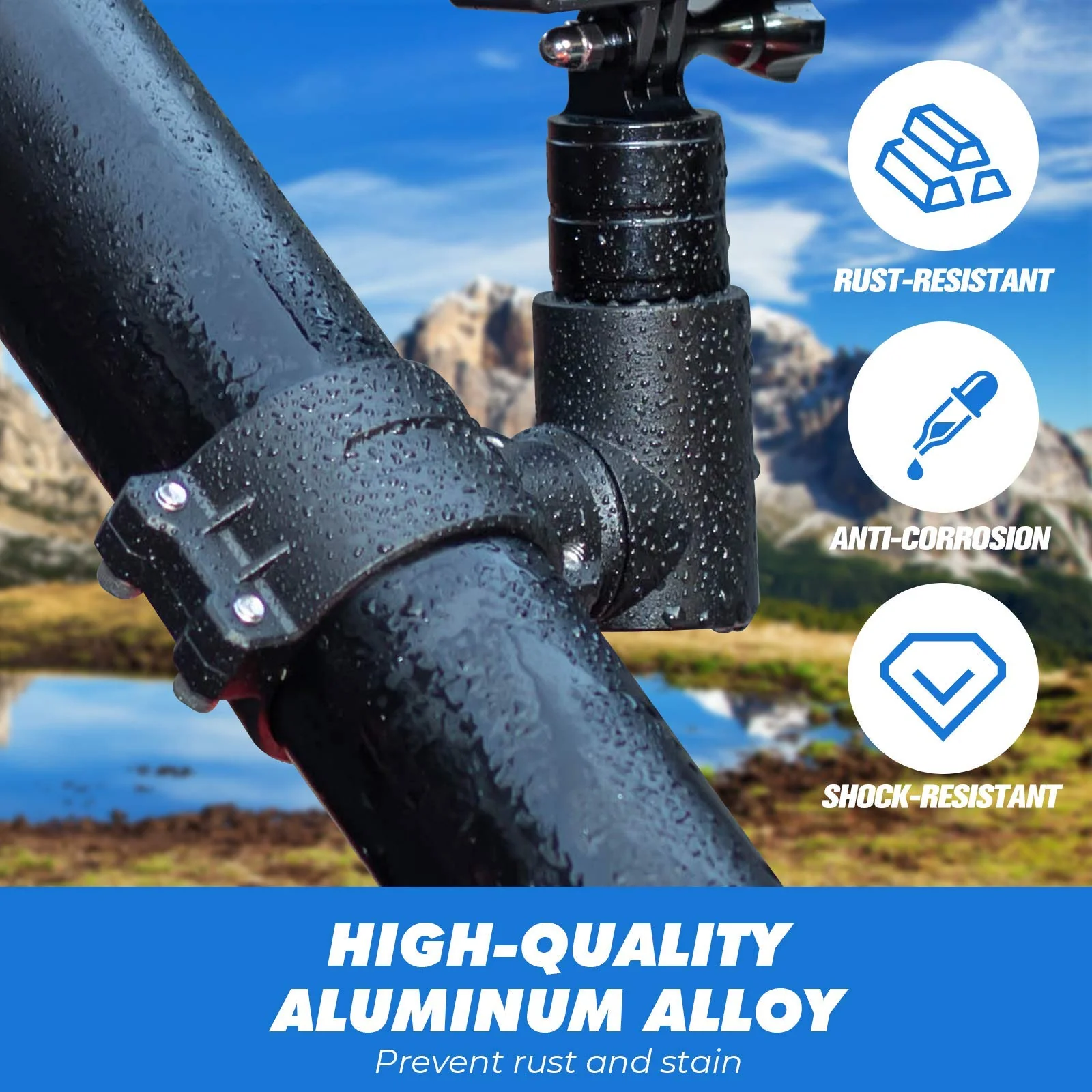 Go Pro Camera Holder for 1.75-2 inch roll bar - Image 3