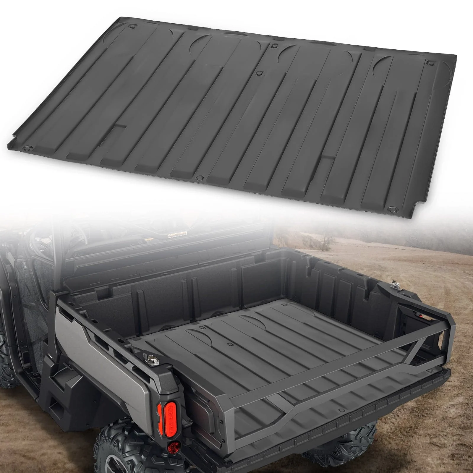 Rubber Full Bed Liner For Can-Am Defender HD5|7|8|9|10 - Image 9