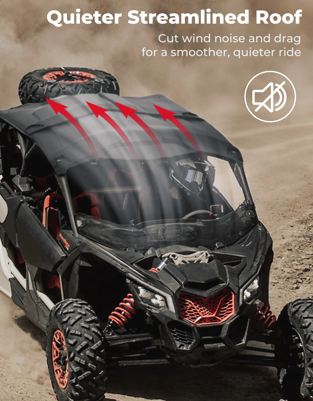 4-seat Sport Hard Roof for Can-Am Maverick X3 Max - Image 5