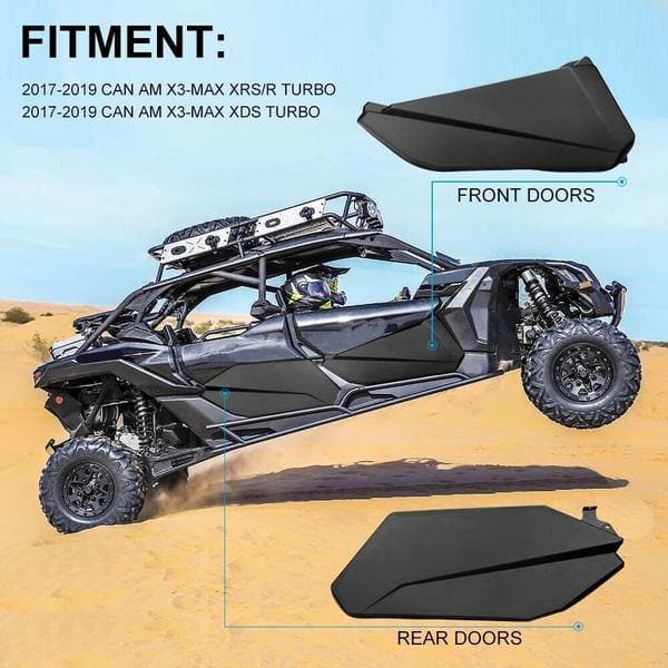Door/ Door Bags / Rear Side Mirror Combo For Can Am Maverick X3 / Max Turbo R - Image 9