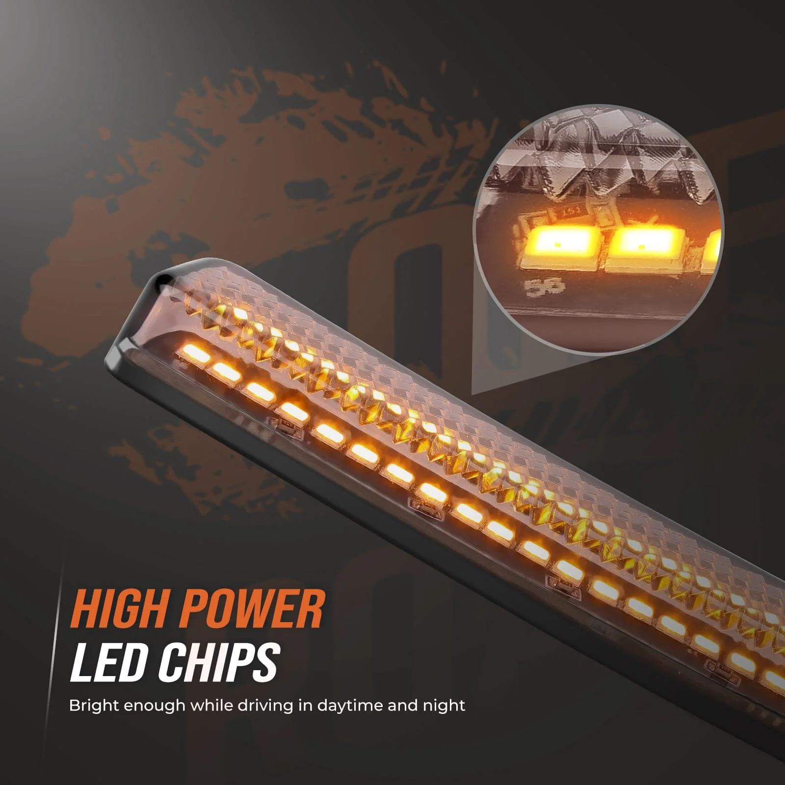 2 PCS Front Fender LED Light For Can-Am Ryker 600, 900 - Image 5