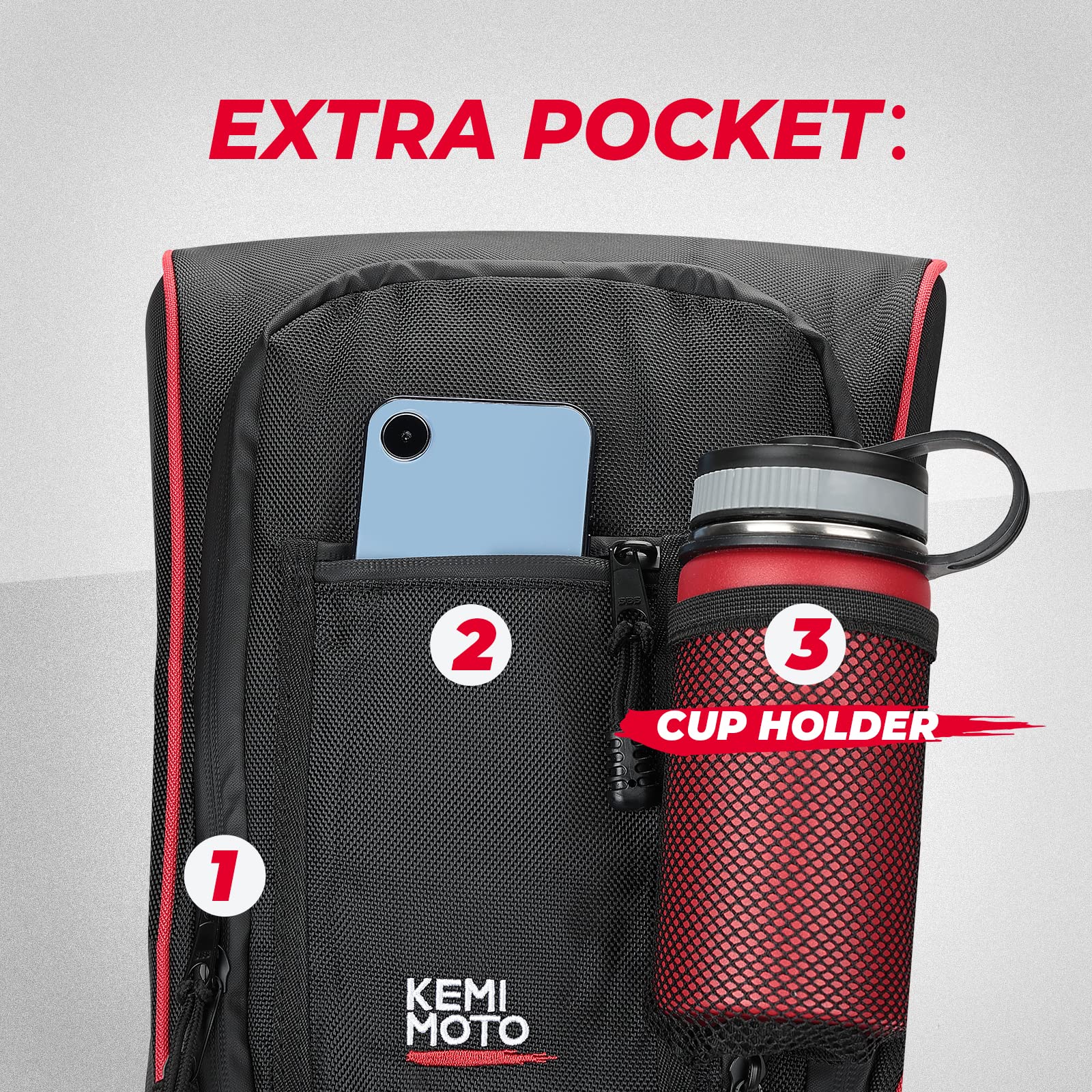 Center Storage Bag for Can am Maverick X3 / MAX - Image 5