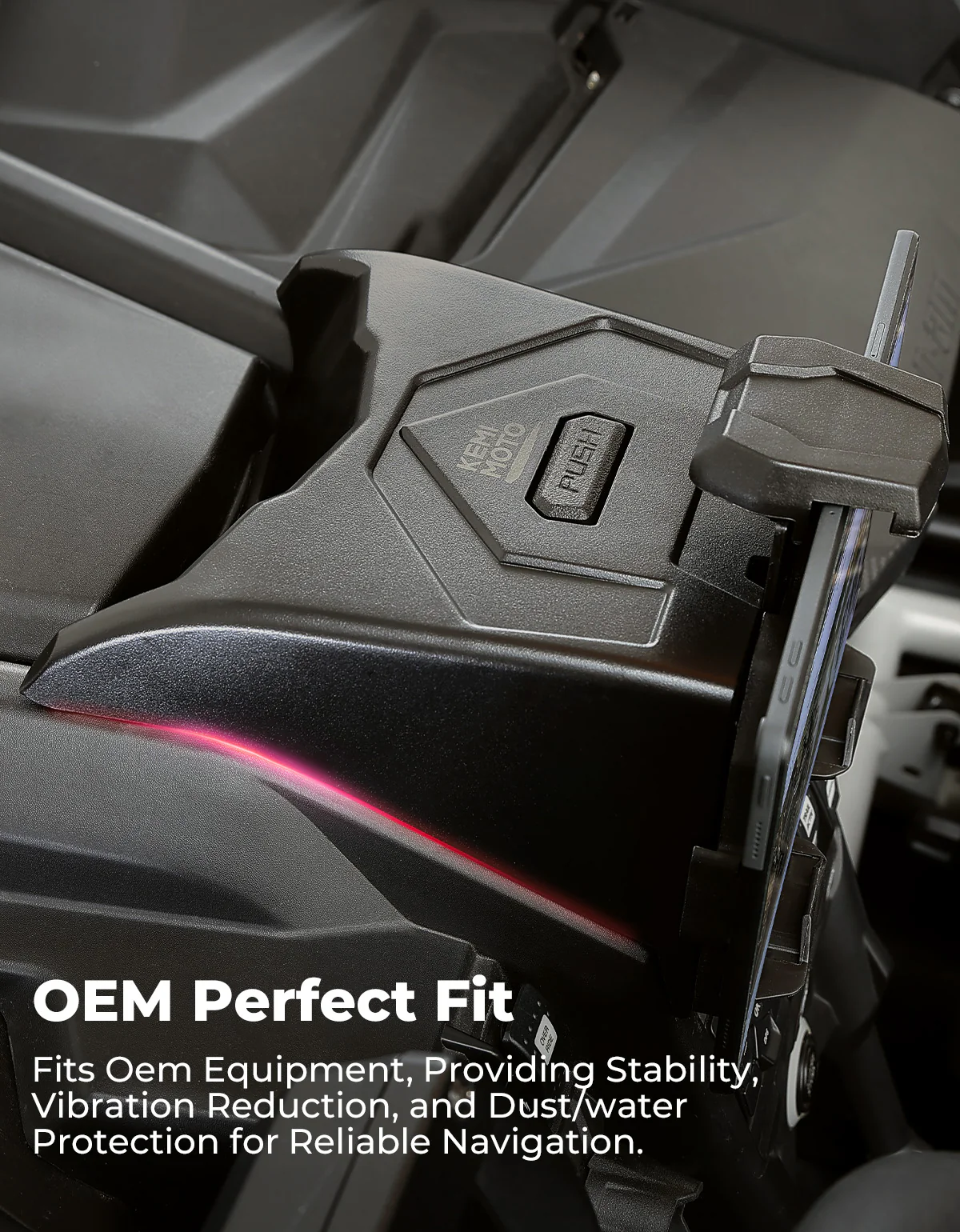 Tablet Holder With Storage Box for Can Am Maverick X3/Max - Image 14