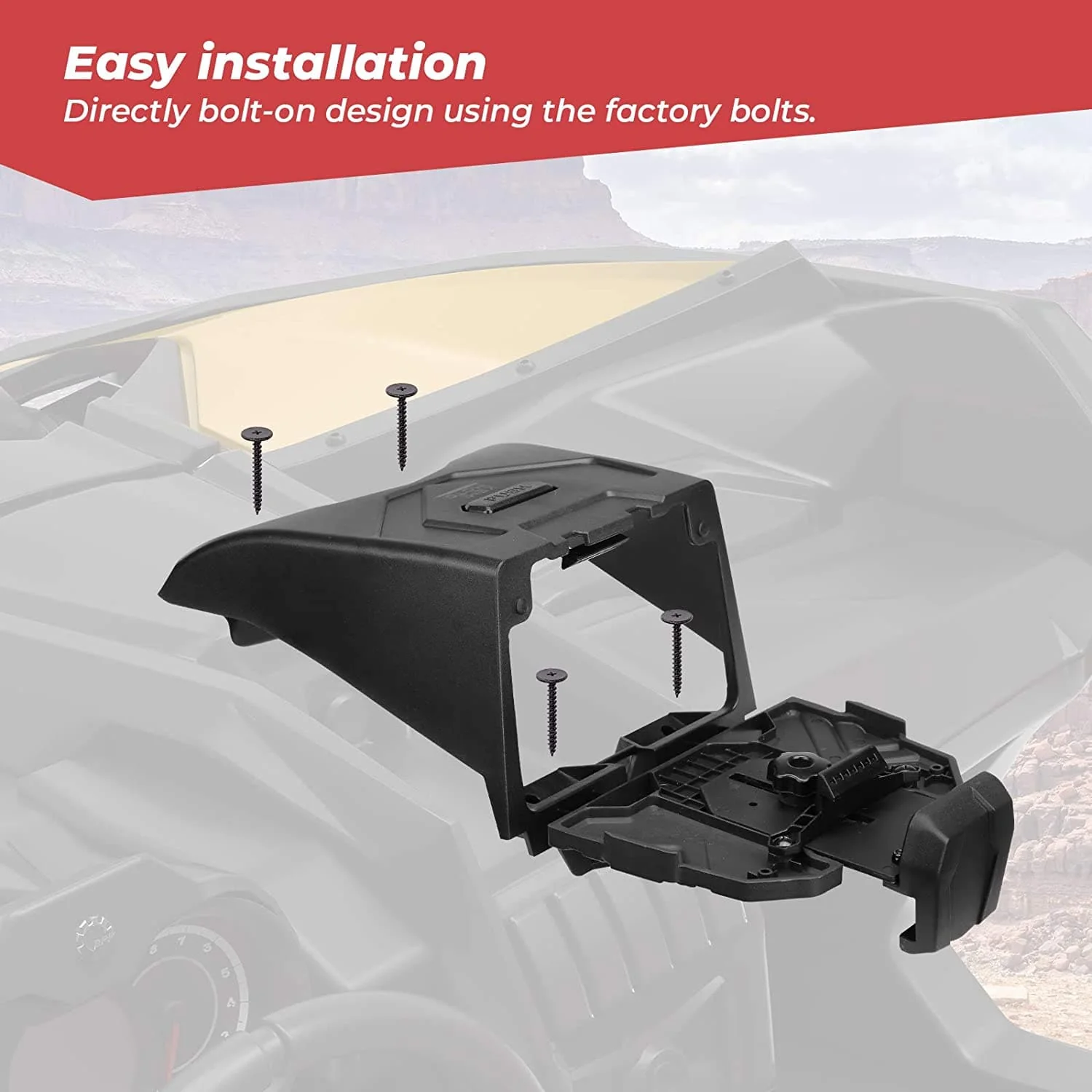 Tablet Holder With Storage Box for Can Am Maverick X3/Max - Image 5