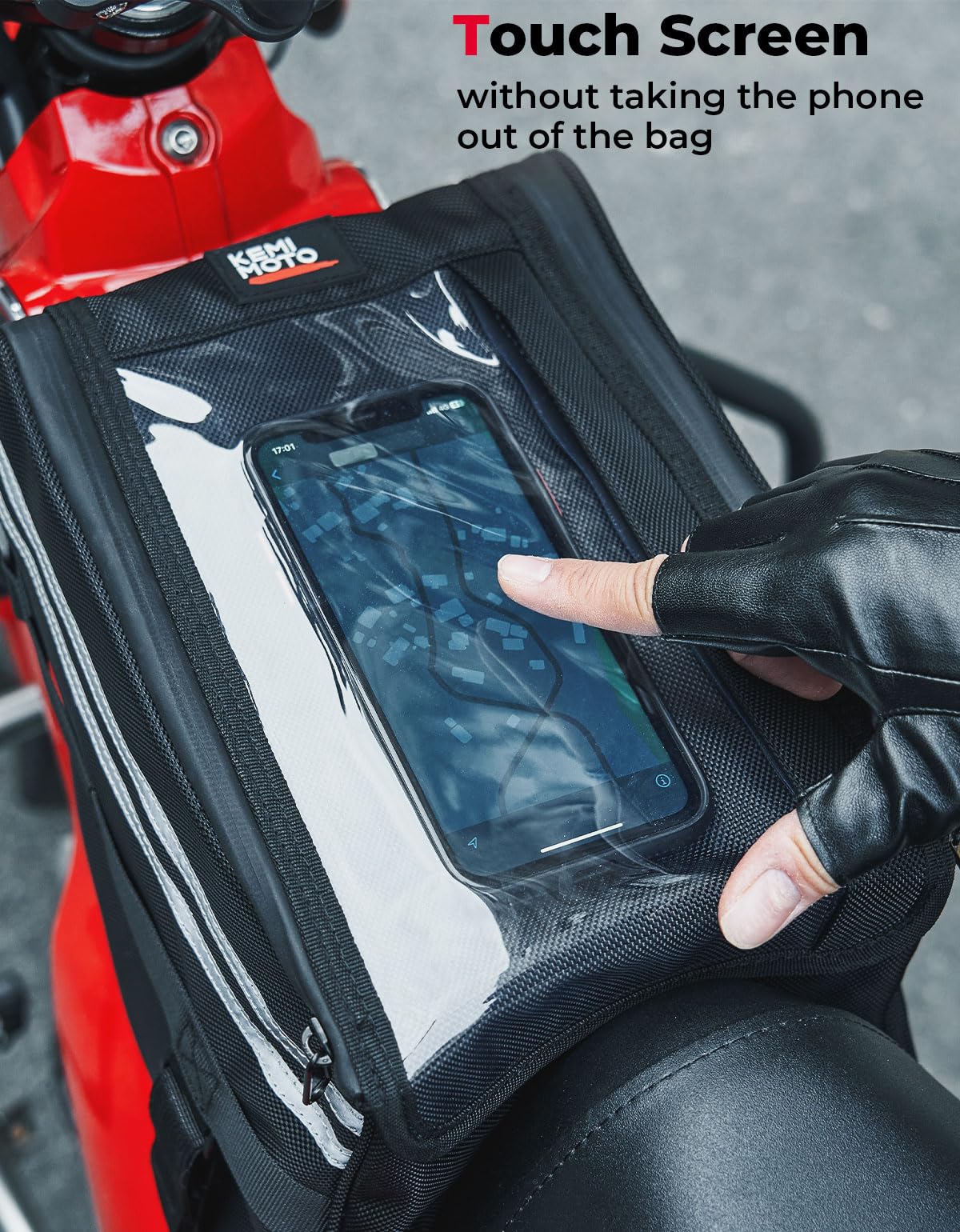 Center Bag for CT125 Trail 125 Hunter Cub 2021-2024 - Image 3