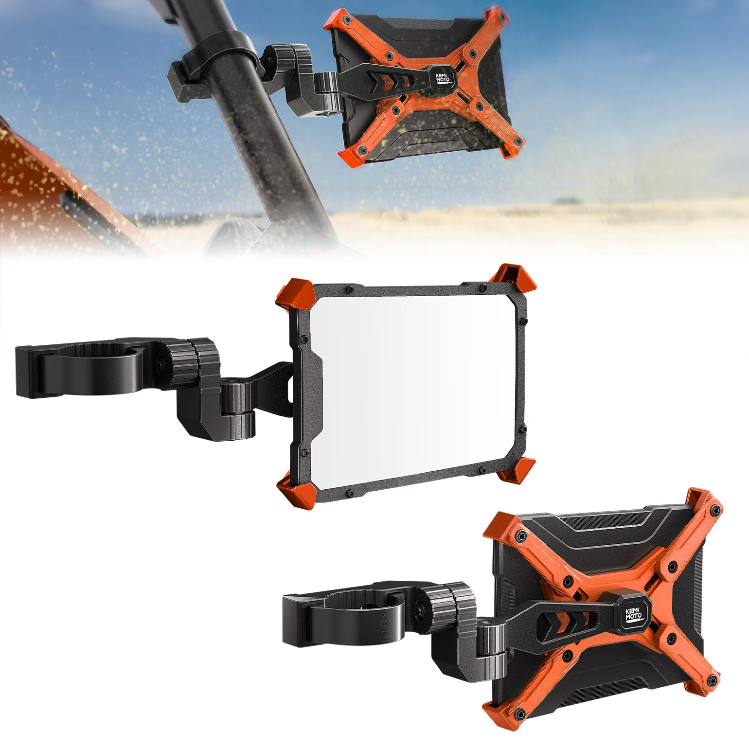 Aluminum CNC UTV Mirror X (Pair) for Polaris RZR | Can-Am Maverick X3 | Talon | Teryx - Image 9