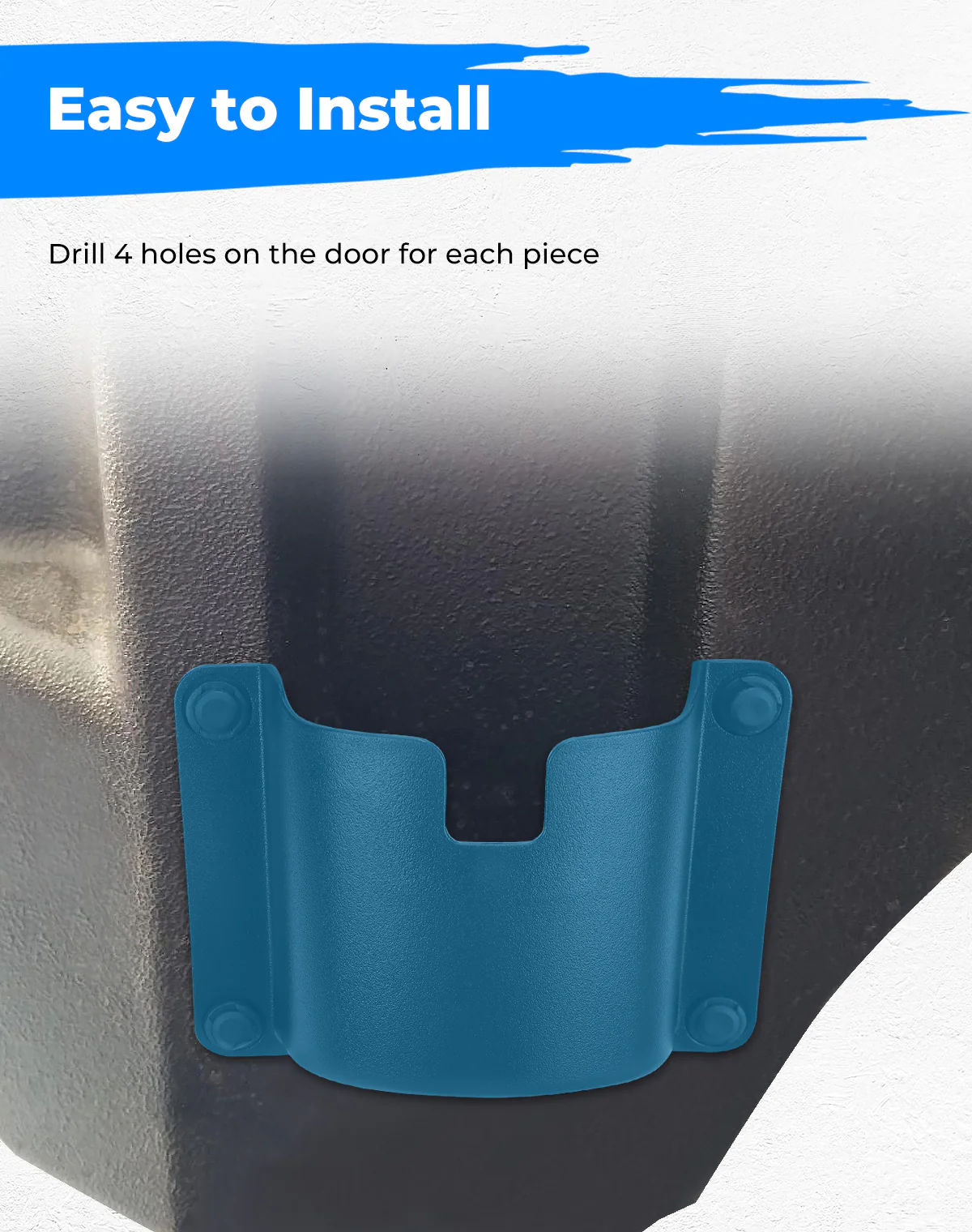 Drink Cup Holder Door Mount for Honda Pioneer 700-4/1000-5 - Image 3