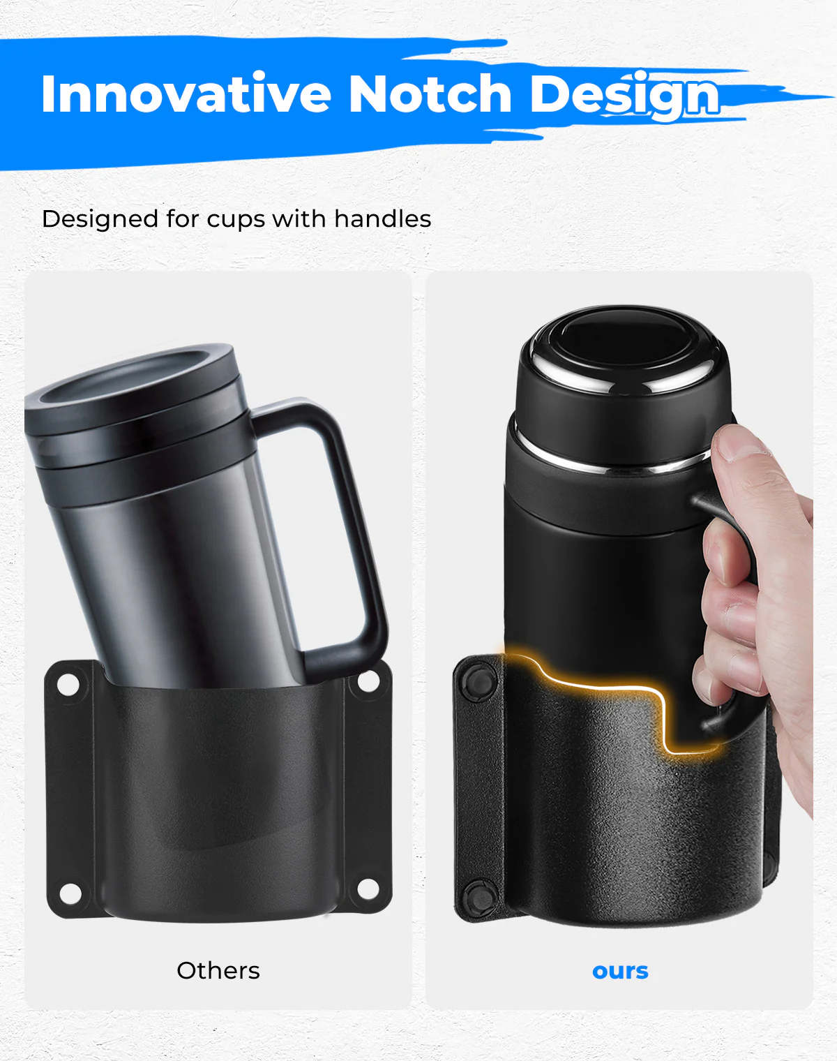 Drink Cup Holder Door Mount for Honda Pioneer 700-4/1000-5 - Image 4