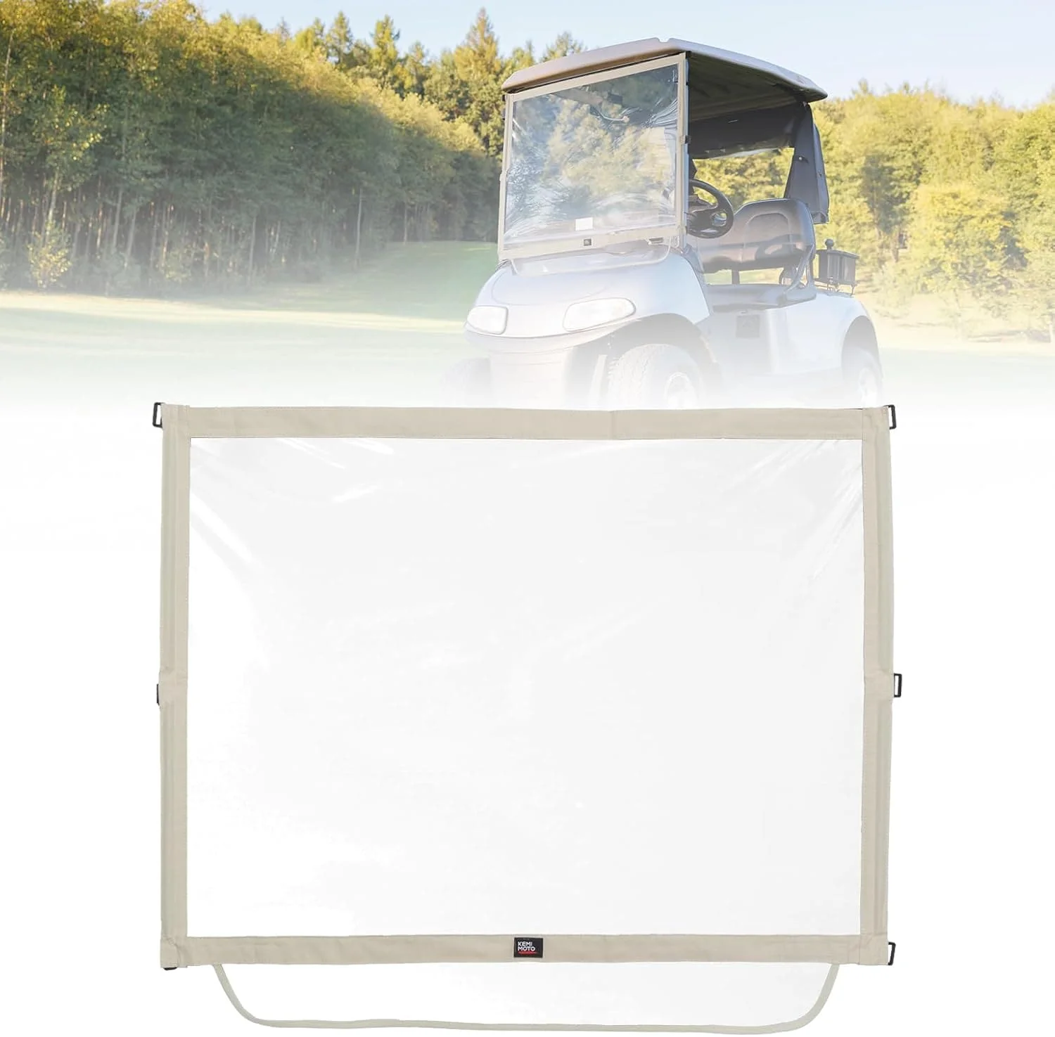 Foldable Golf Cart Windshield for EZGO RXV - Image 10