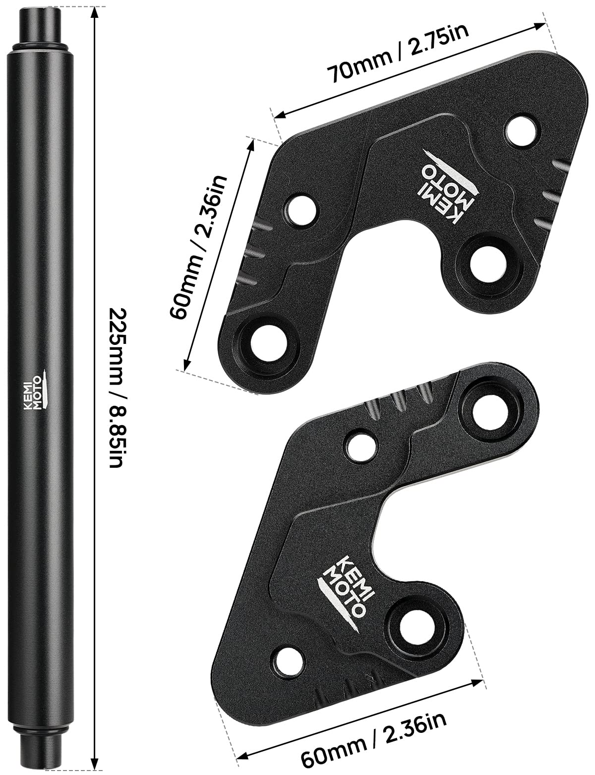 Foot Peg Extension Bracket Kits For Sur-Ron Light Bee Electric Bike - Image 5