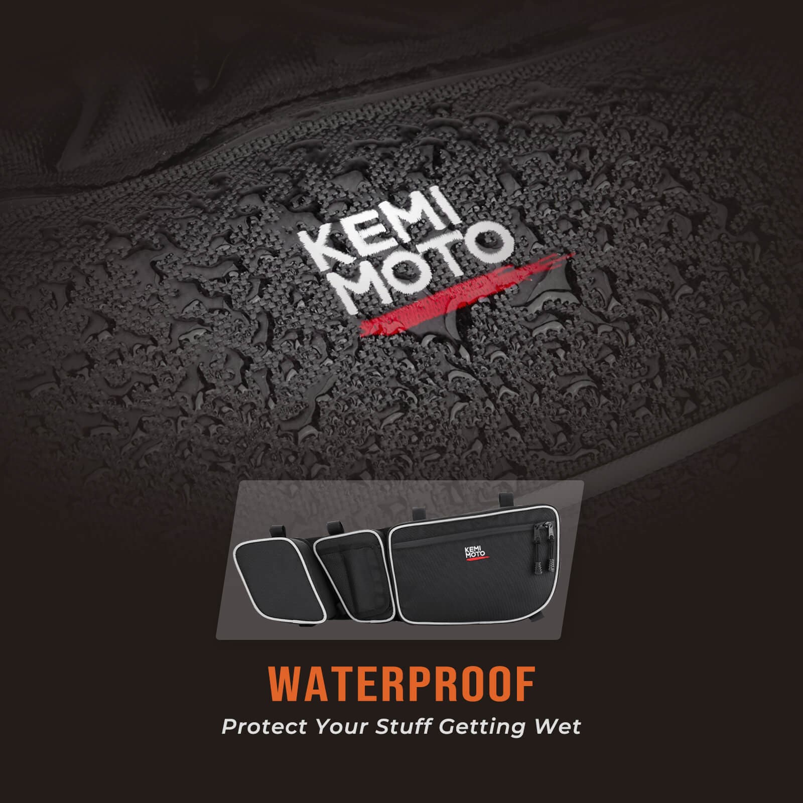 Front Door Bags & Front Lower Door Inserts for Can-Am Maverick X3 - Image 7