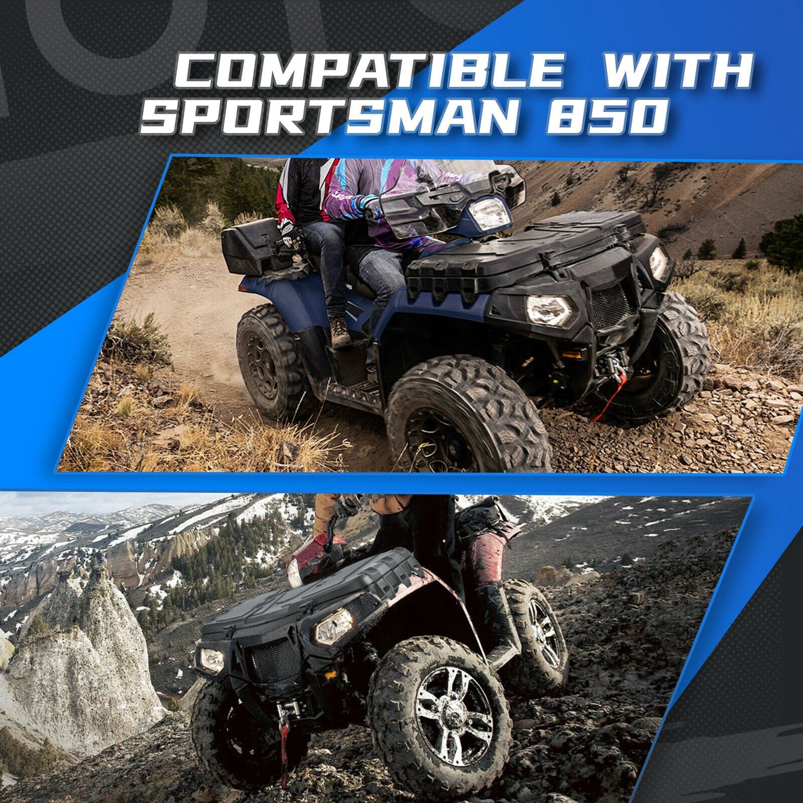 ATV Front Storage Box Upper for Polaris Sportsman 550 /850 2009-2020 - Image 3