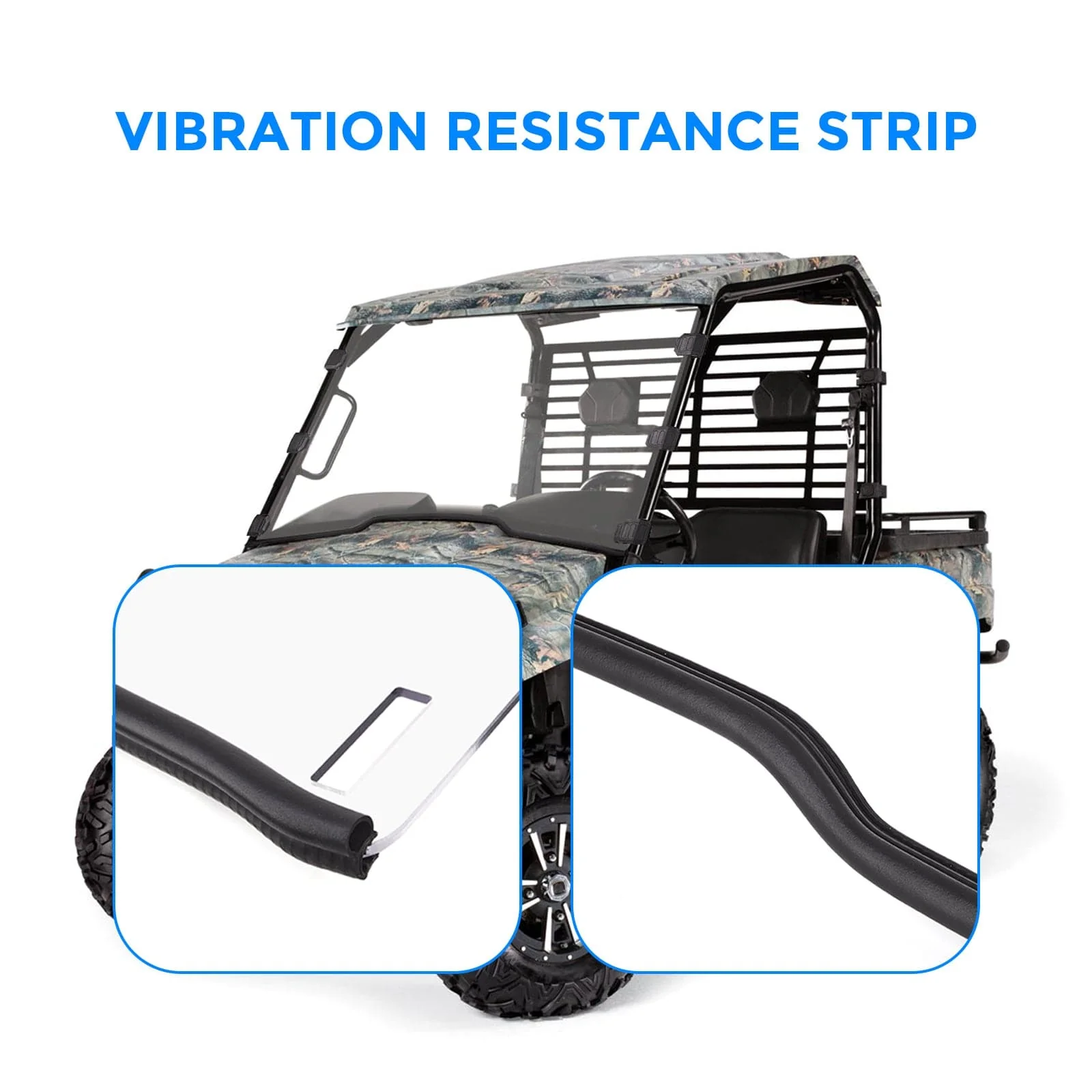 Front Full Windshield for John Deere Gator XUV - Image 4