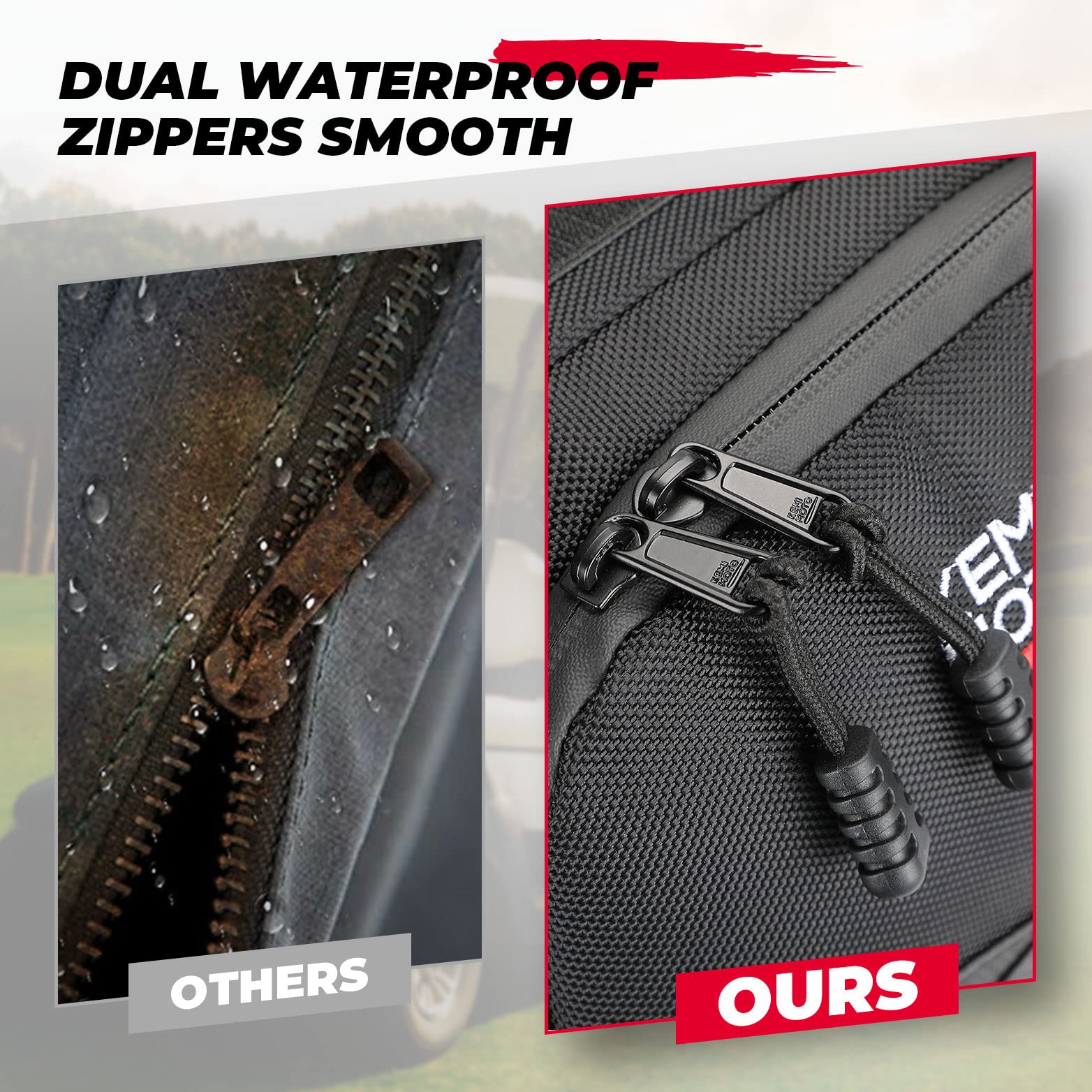 Golf Cart Dash Storage Bag for Club Car Precedent/ Tempo/ Onward - Image 3