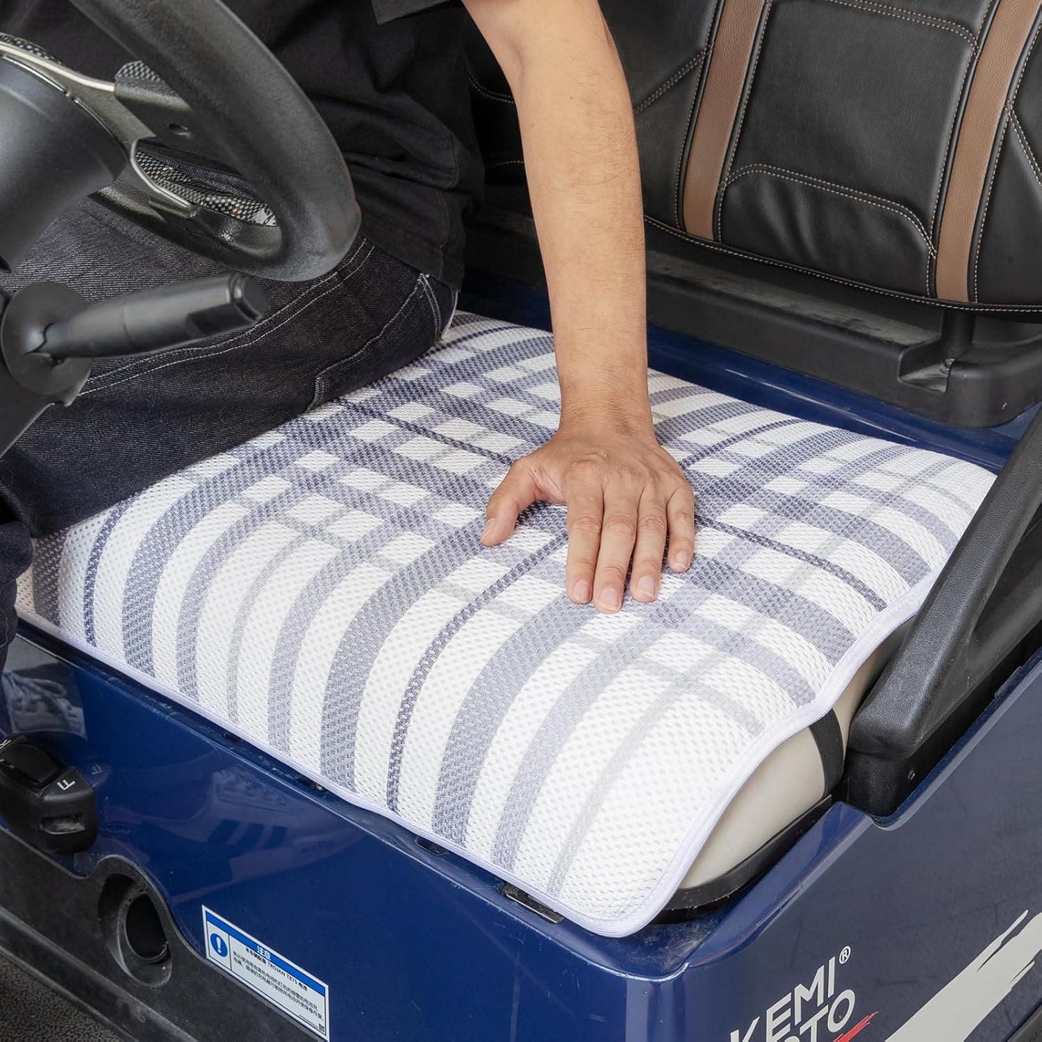 Golf Cart Seat Towel Blanket Covers for EZGO, Club Car (2-Seat) - Image 3