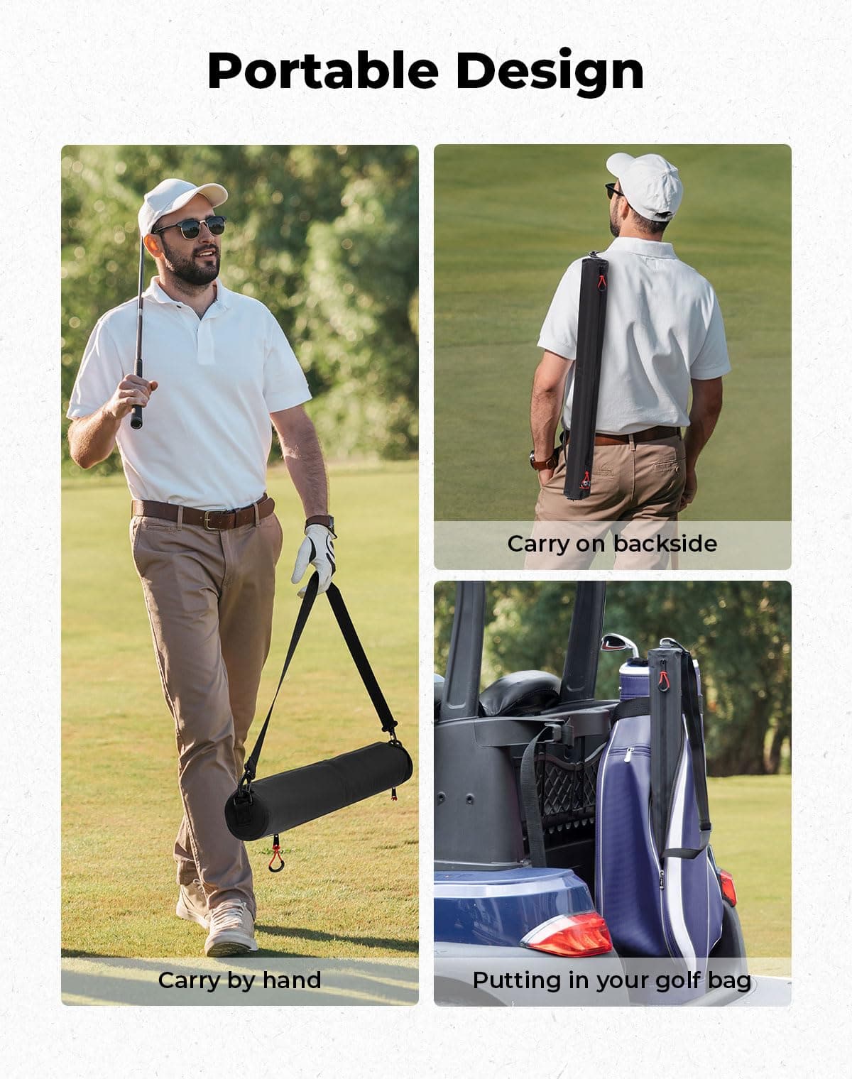 Golf Beer Sleeve Cooler Bag - Image 6
