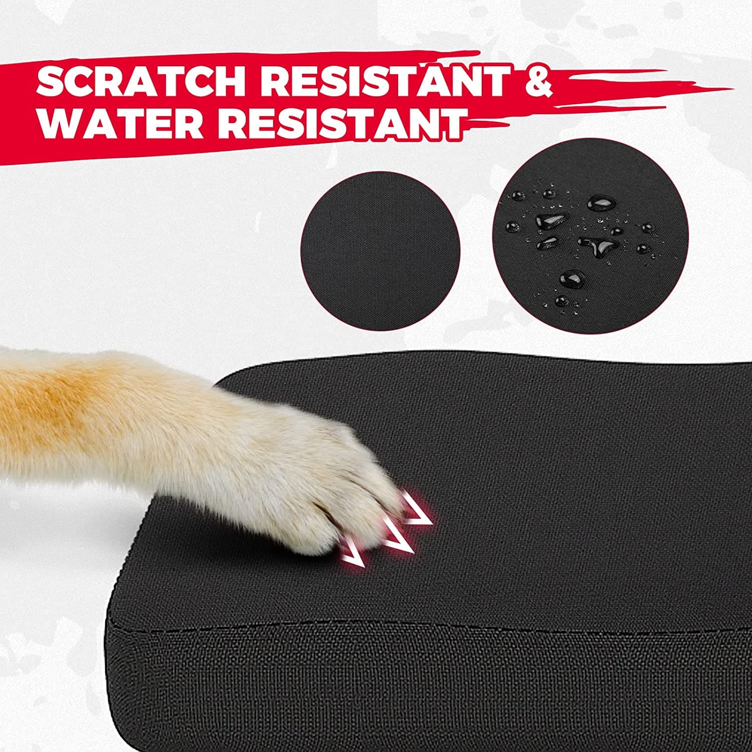 Black Seat Covers For Kubota RTV X900, RTV X1100, RTV X1120D - Image 5