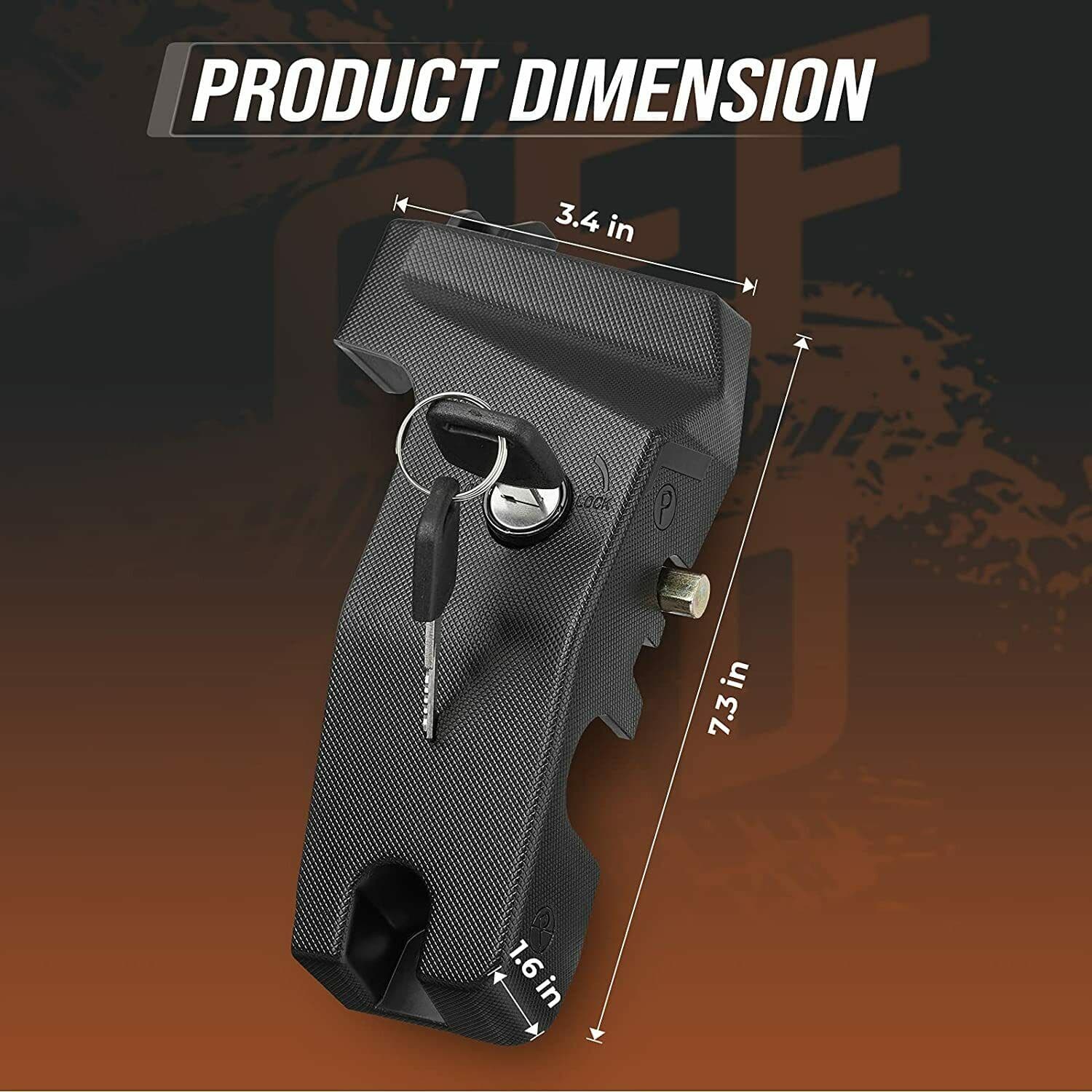 Locking Parking Brake Lever for Can-Am Ryker - Image 6