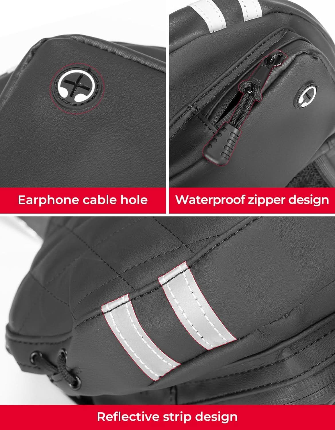 Motorcycle Backrest Bag Organizer Kit for Touring Softail - Image 3