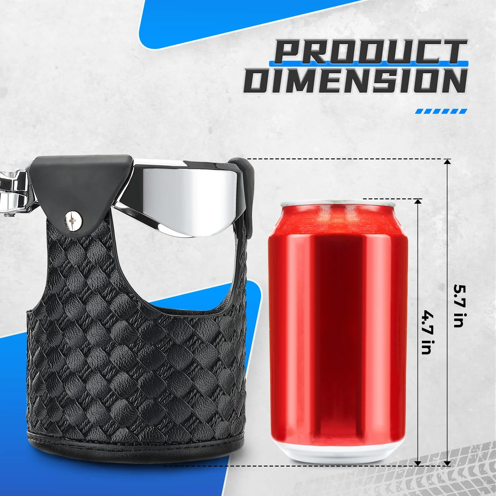 Upgraded Motorcycle ATV Cup Holder - Image 6