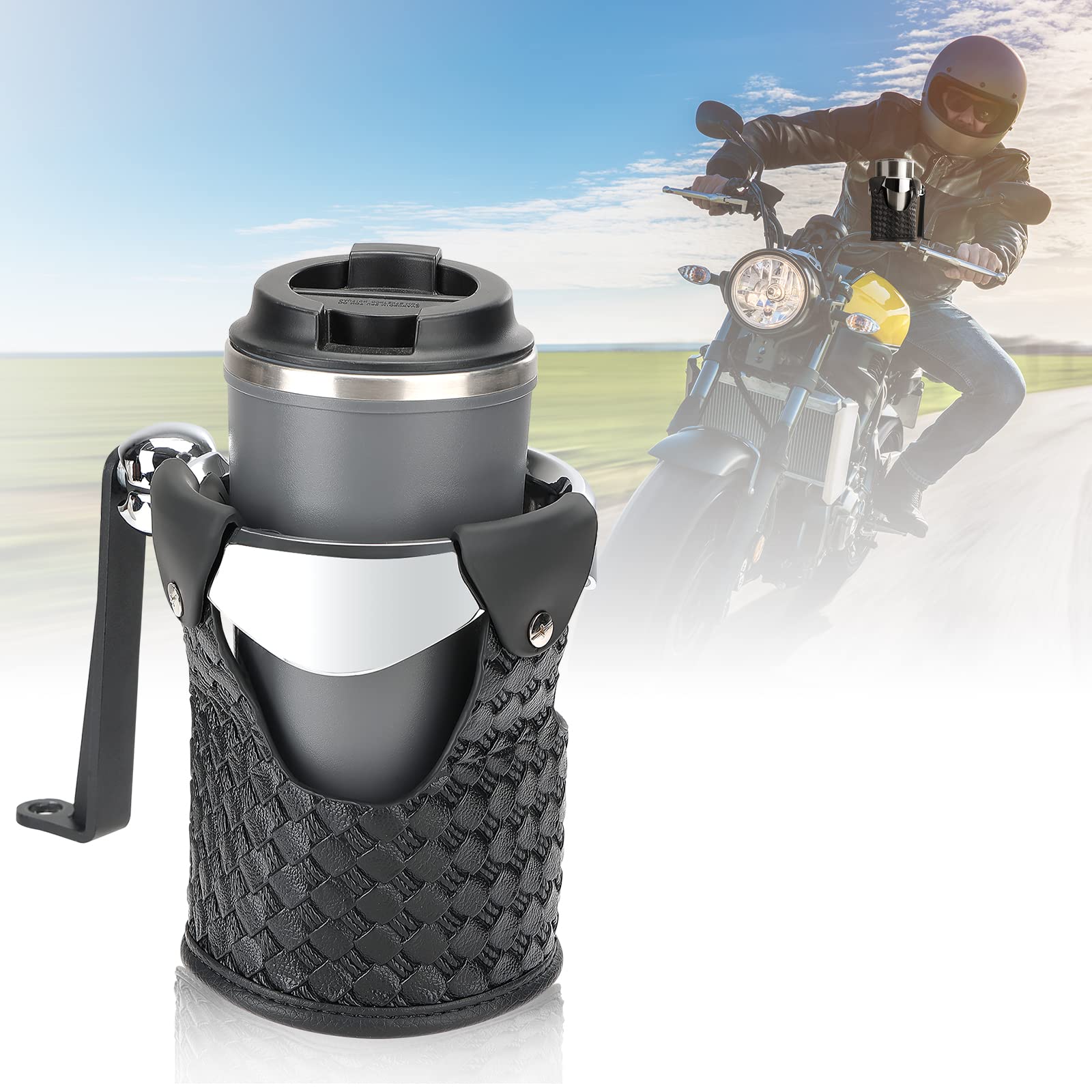 Upgraded Motorcycle ATV Cup Holder - Image 8