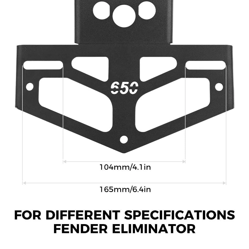 Motorcycles Fender Eliminator License Plate Bracket Fit Ninja - Image 4