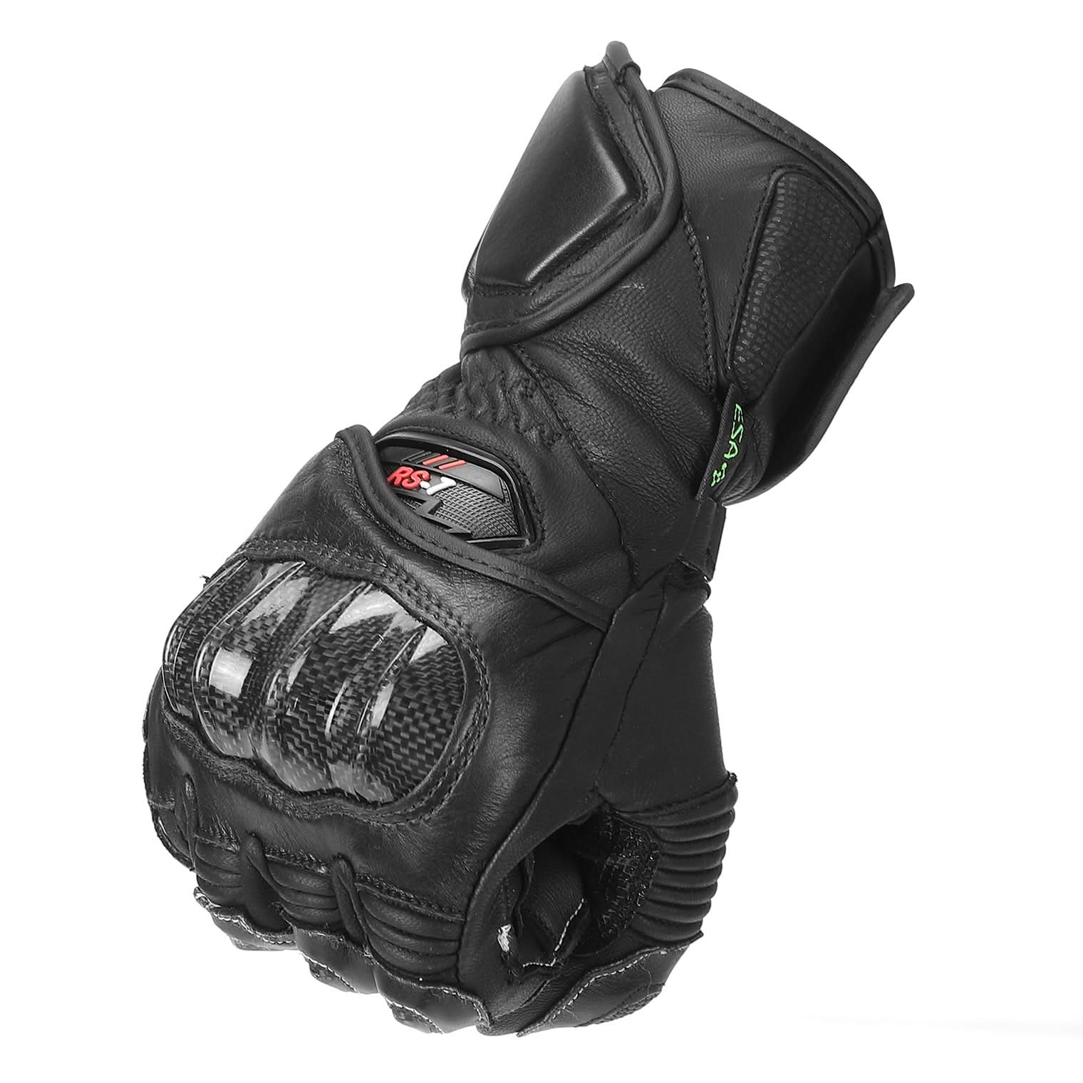 Carbon Fiber Motorcycle Gloves – Kevlar Stitch, ESA Padding & Touchscreen - Image 16