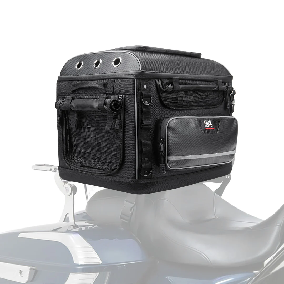 Motorcycle Pet Carrier Bag for Street Glide Road King - Image 7