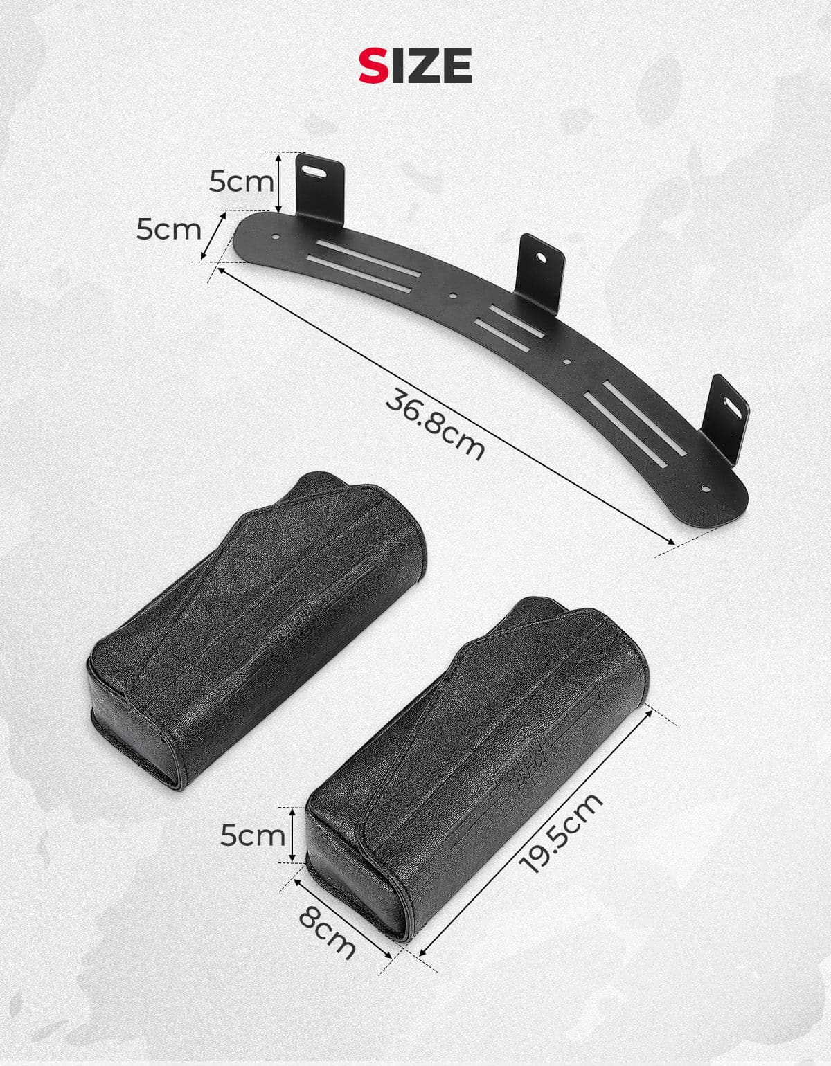 Motorcycle Windshield Bag for King-Size (2 PCS) - Image 4