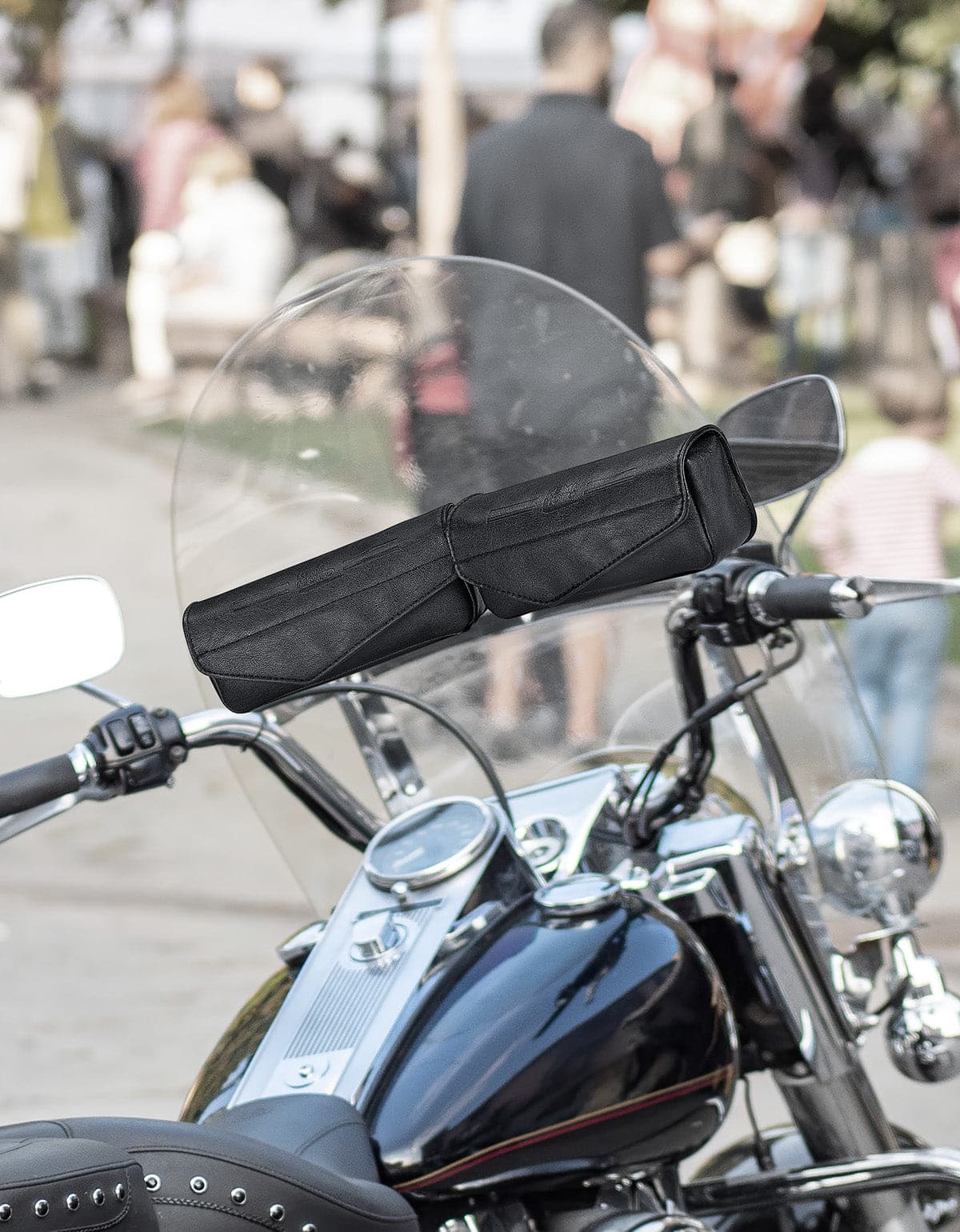 Motorcycle Windshield Bag for King-Size (2 PCS) - Image 5