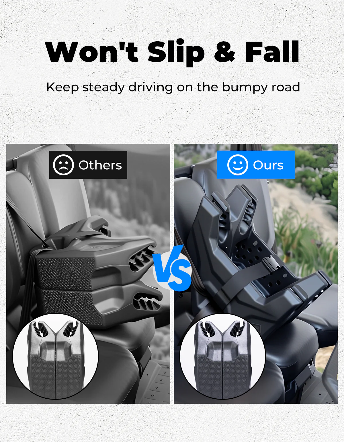 UTV Hunting Tool Holder Rack for Ranger General Can-Am Defender Pioneer - Image 4